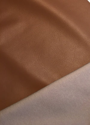 No. 1040 Stretch-Lederimitat braun