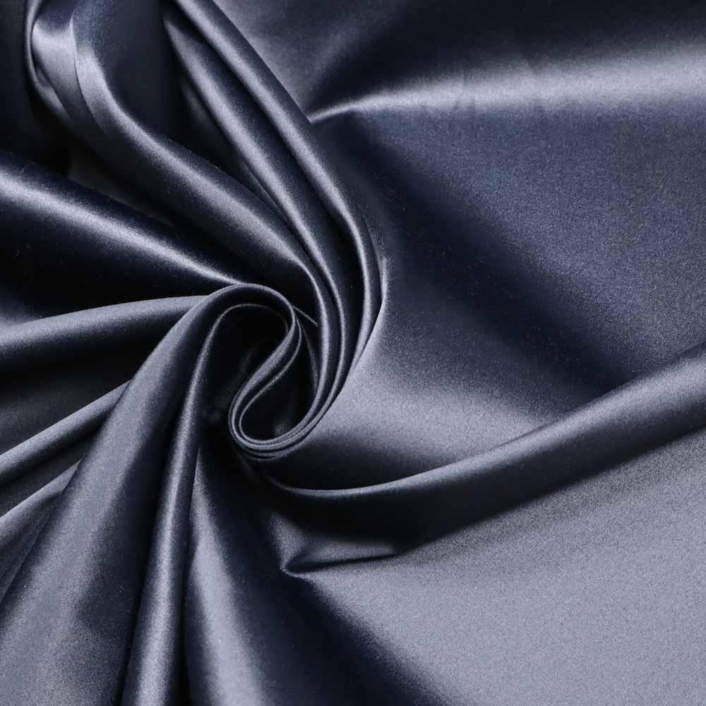 No. 1496 Edel Stretch-Satin dunkelblau | 1,25m