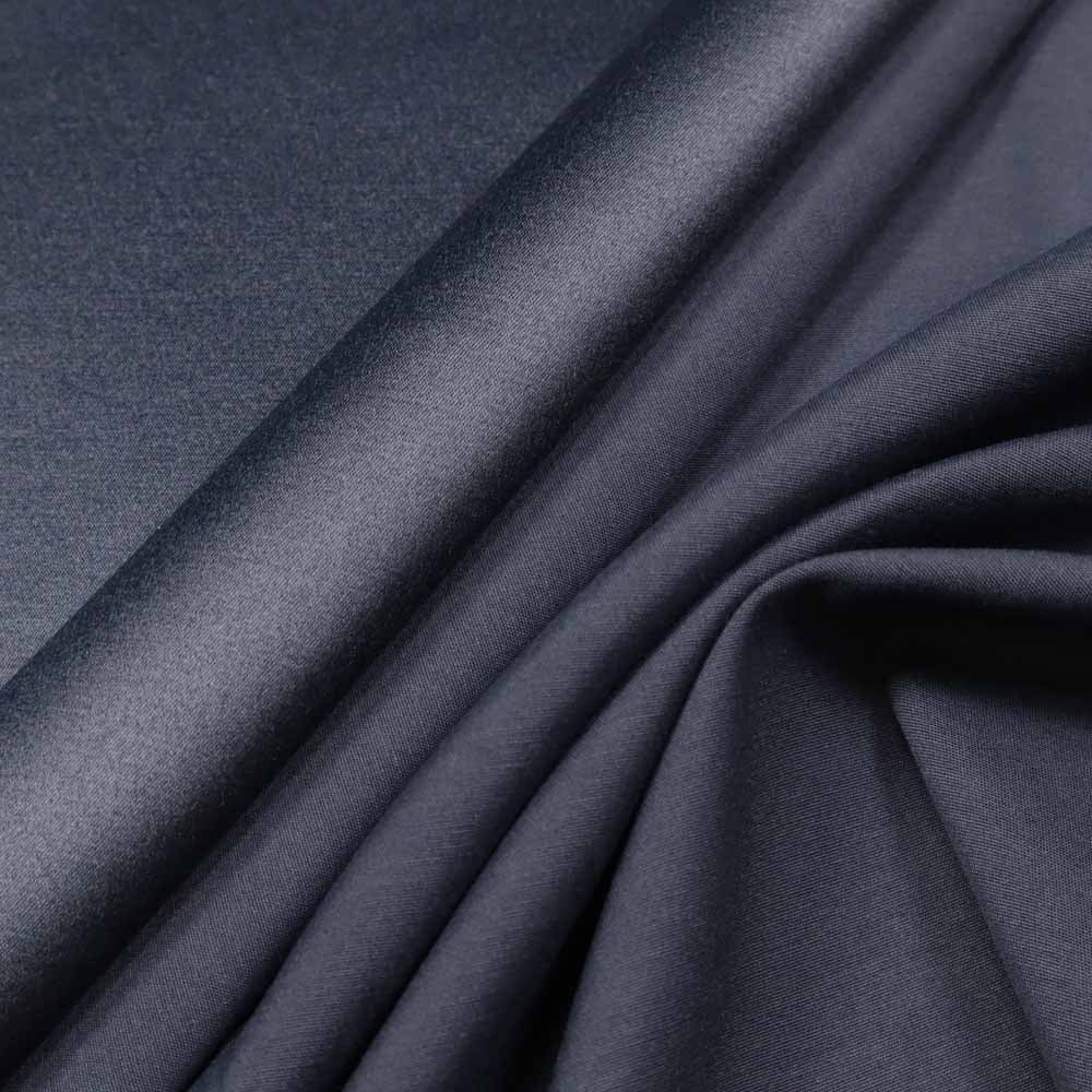 No. 1496 Edel Stretch-Satin dunkelblau | 1,25m