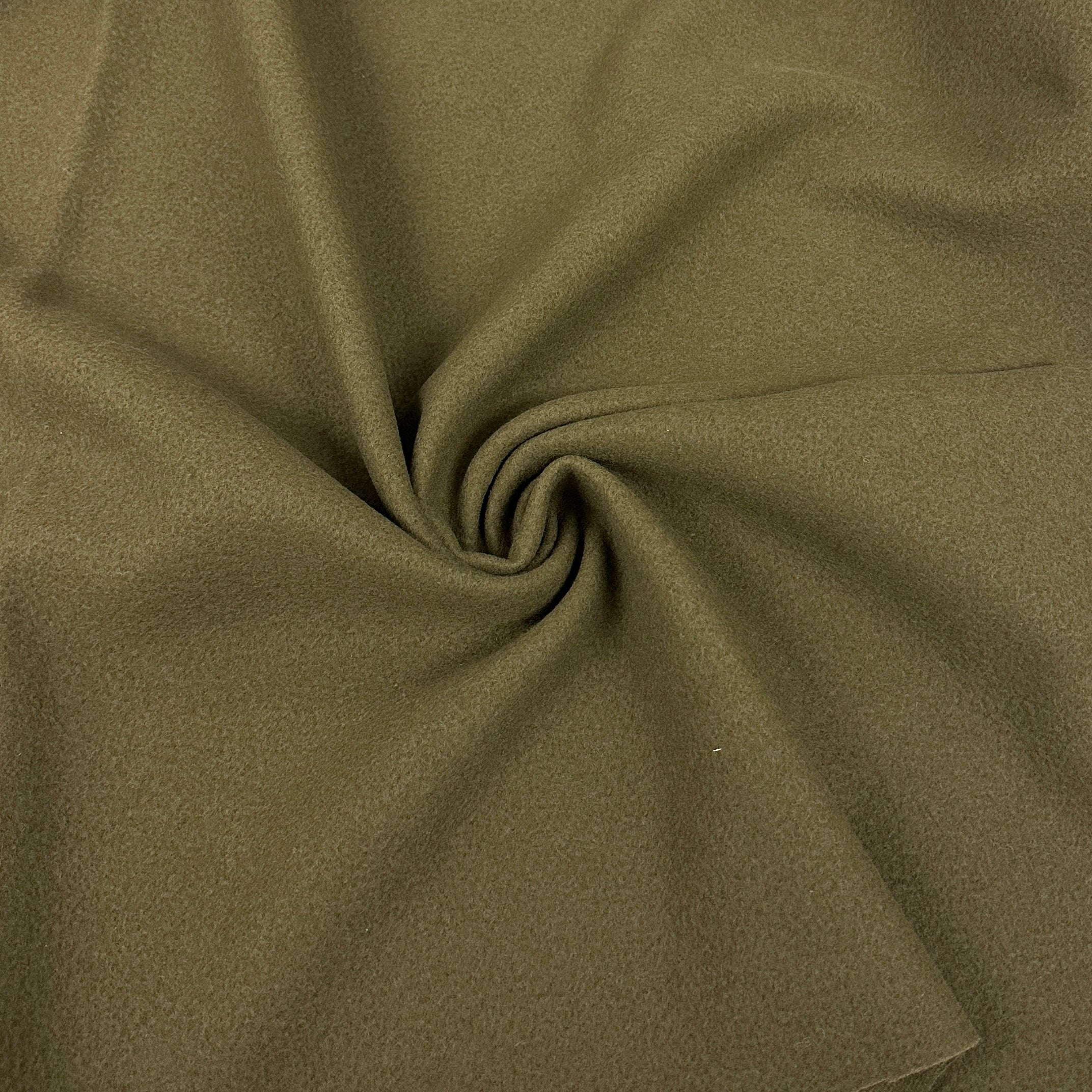 No. 1507 Mantelstoff Wollmischung khaki