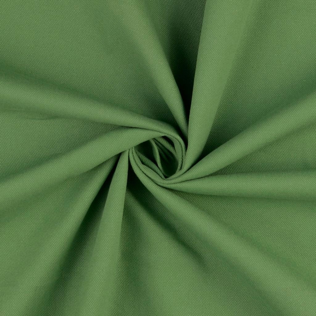 No. 1020 Canvas made of cotton in sage / various lengths