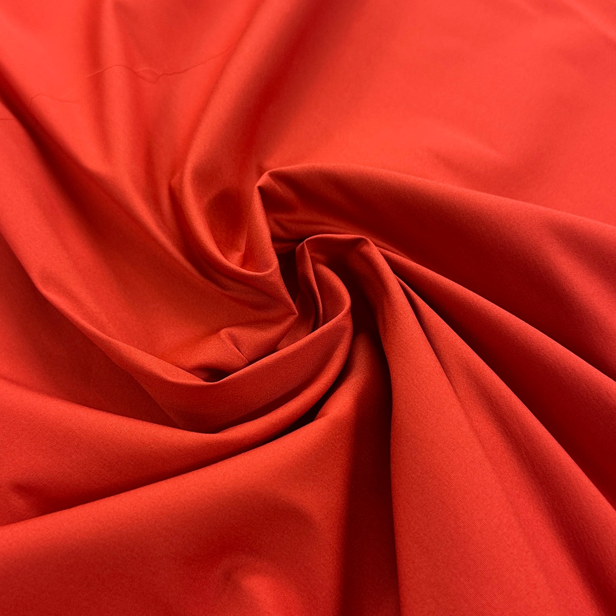 No. 2137 Baumwollmischung Poplin Stretch orangerot
