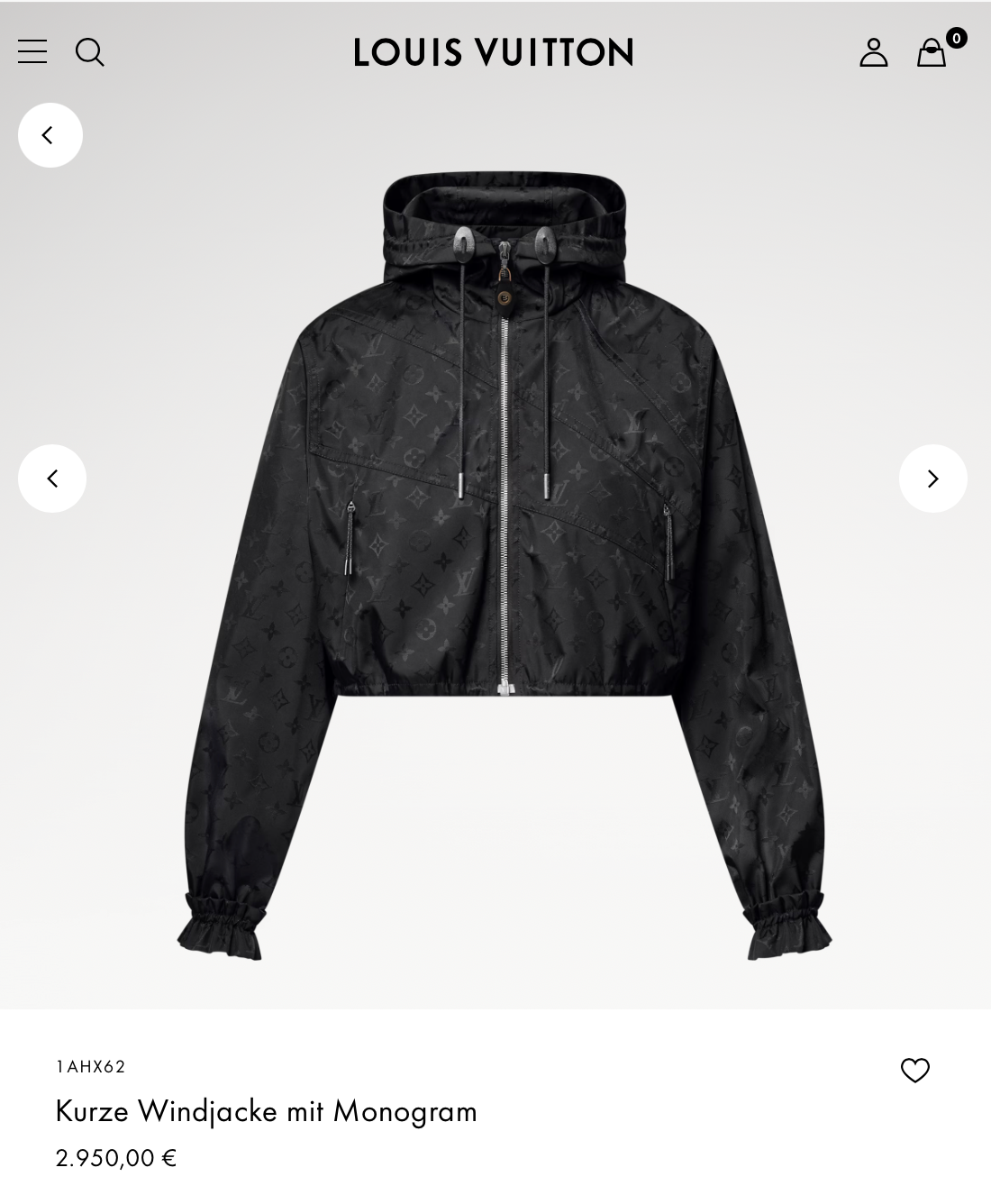 No. 1859 - wasserabweisender Regenjackenstoff LV