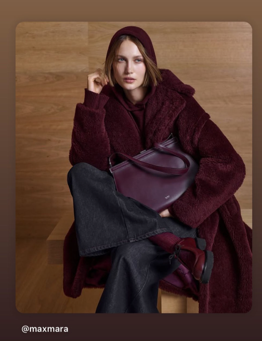 Teddy Max M. burgundy