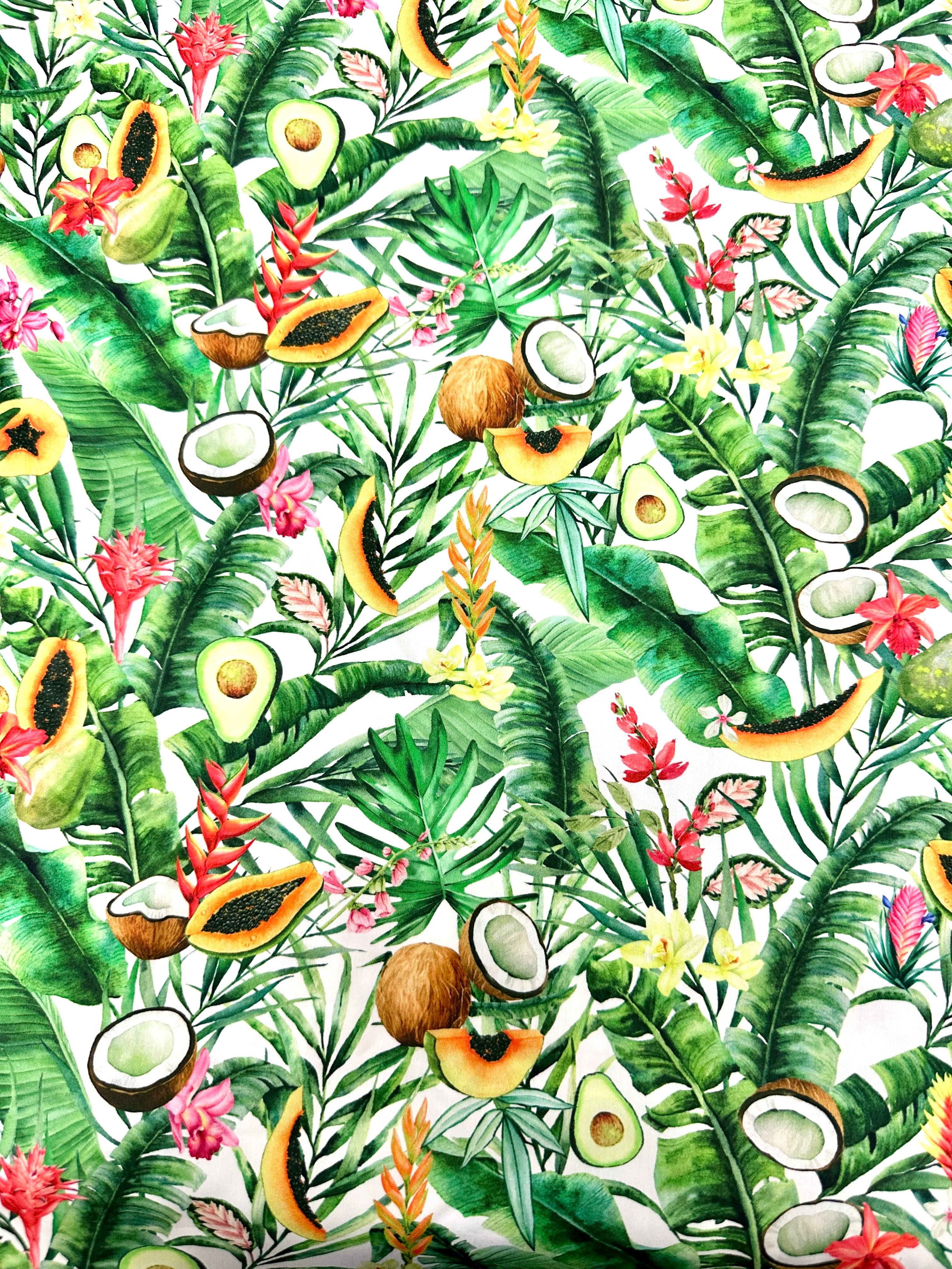 No. 1943 feiner Baumwollsatin tropisch