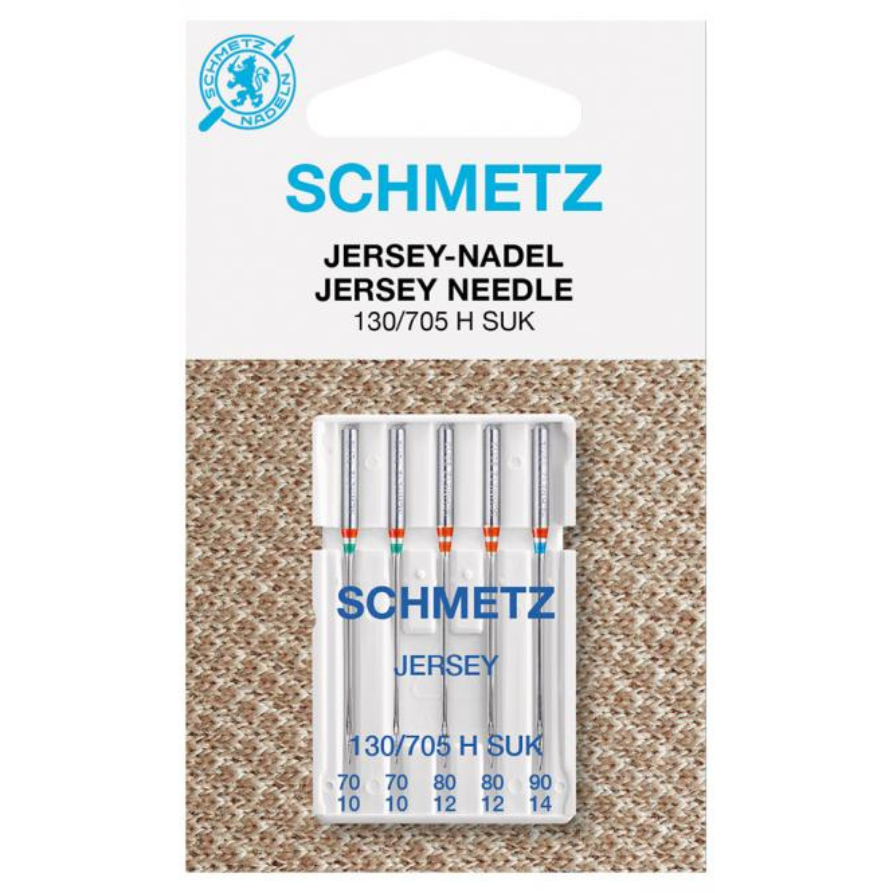 Jersey sewing machine needles size 70-90