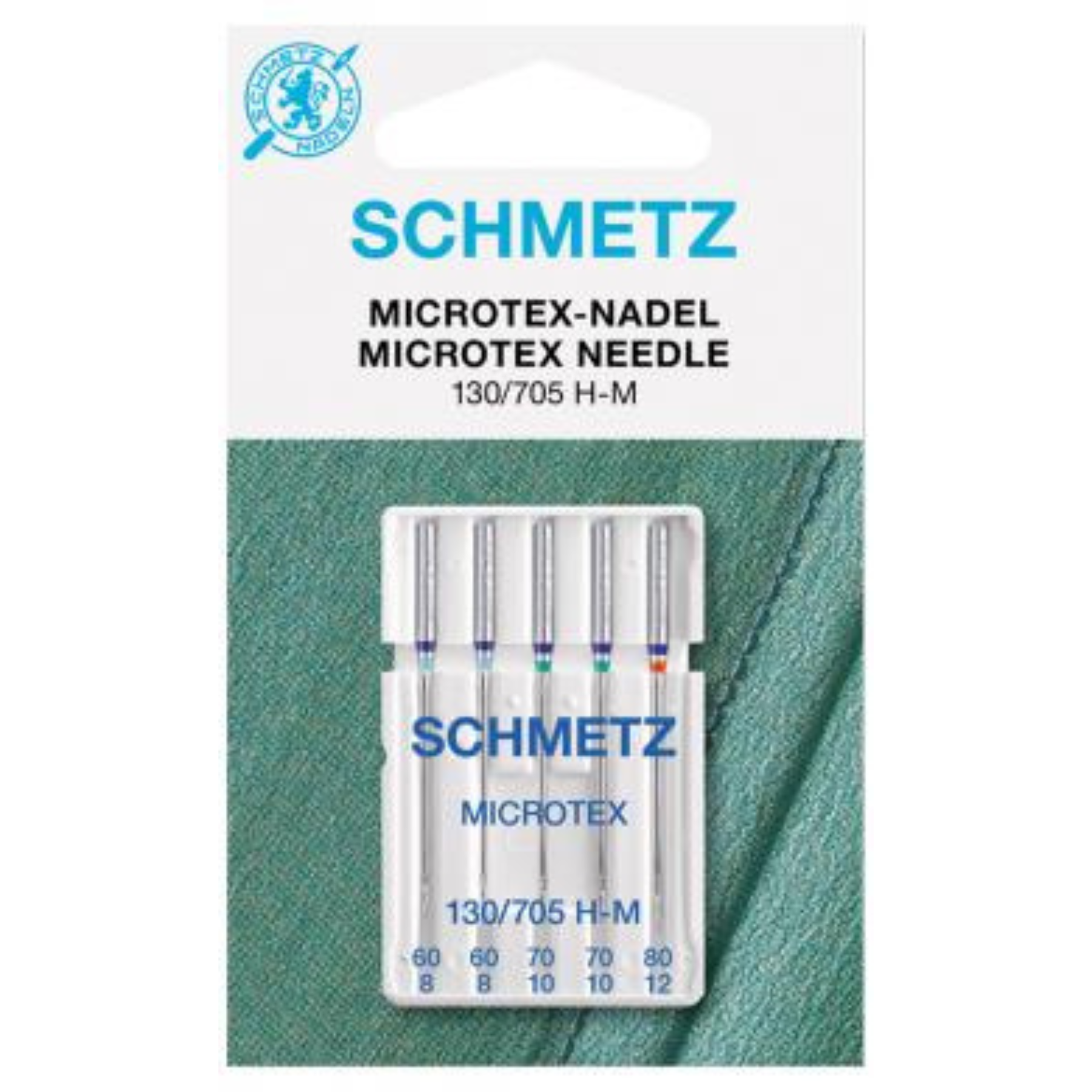 Microtex sewing machine needles size 60-80