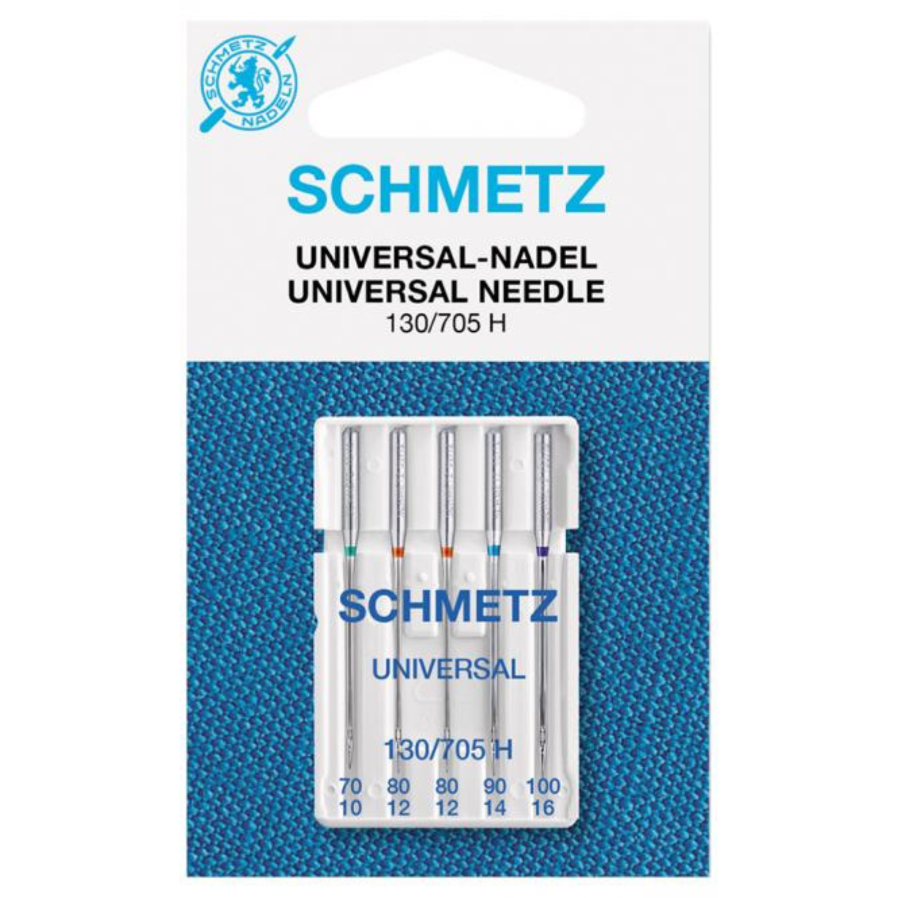 Universal sewing machine needles size 70-100