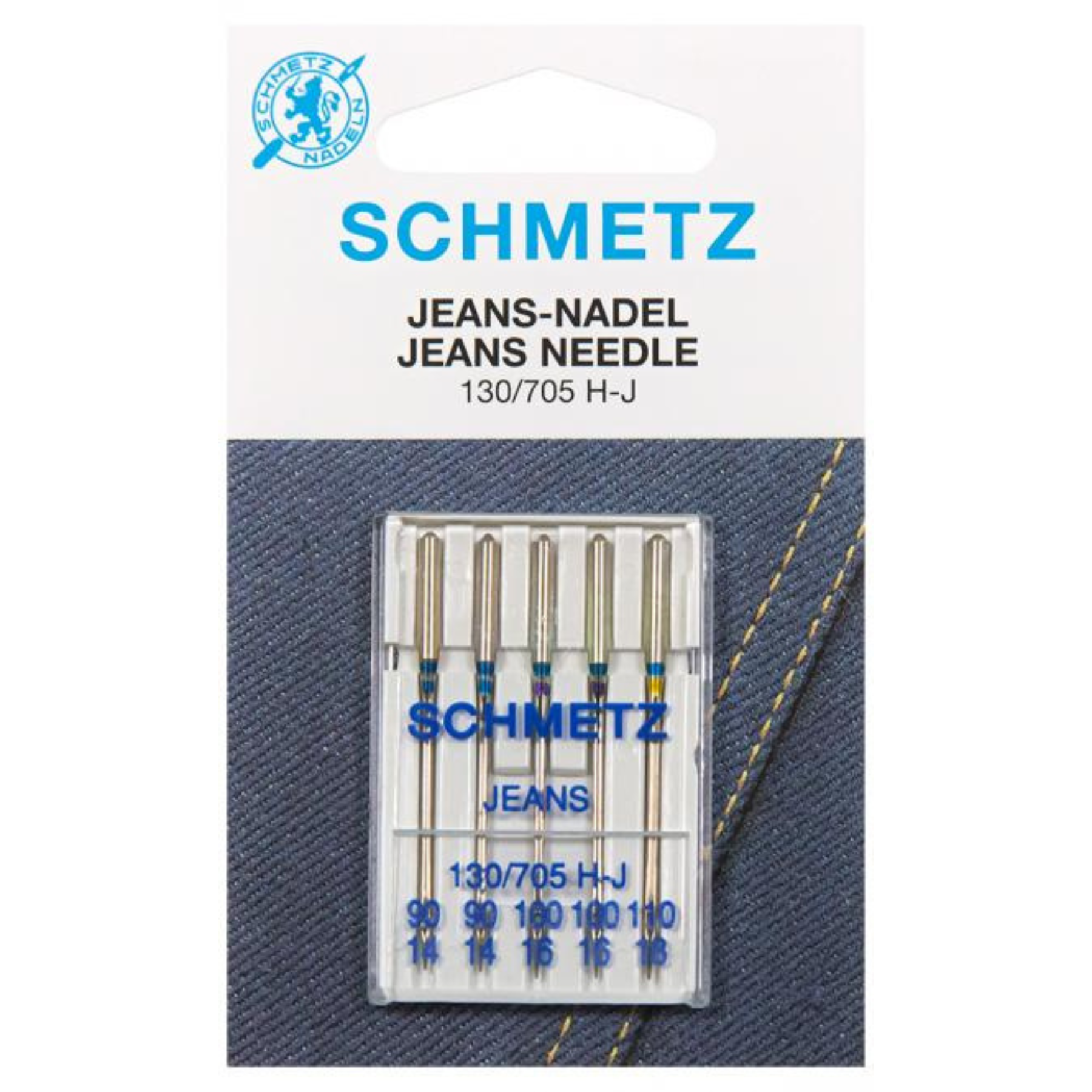 Jeans sewing machine needles size 90-110