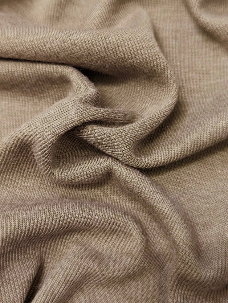 No. 973 Wolljersey taupe