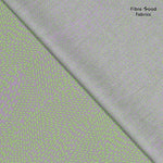 No. 820 cotton poplin with abstract print gray green