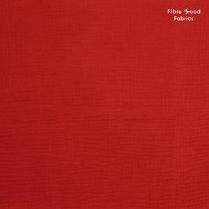 No. 816 cotton muslin three layers red