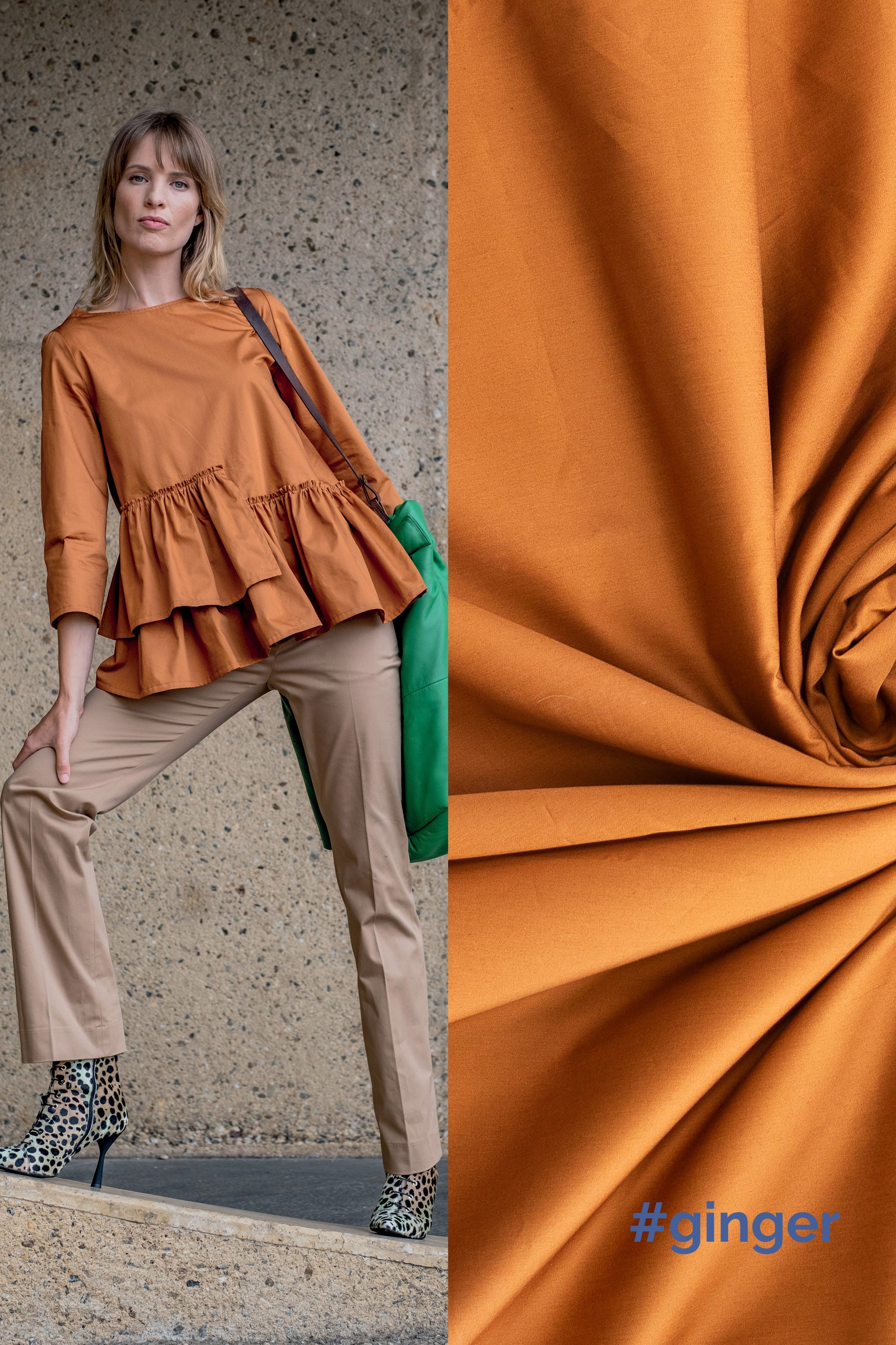 No. 453 Organic Cotton Poplin / 0.8 m