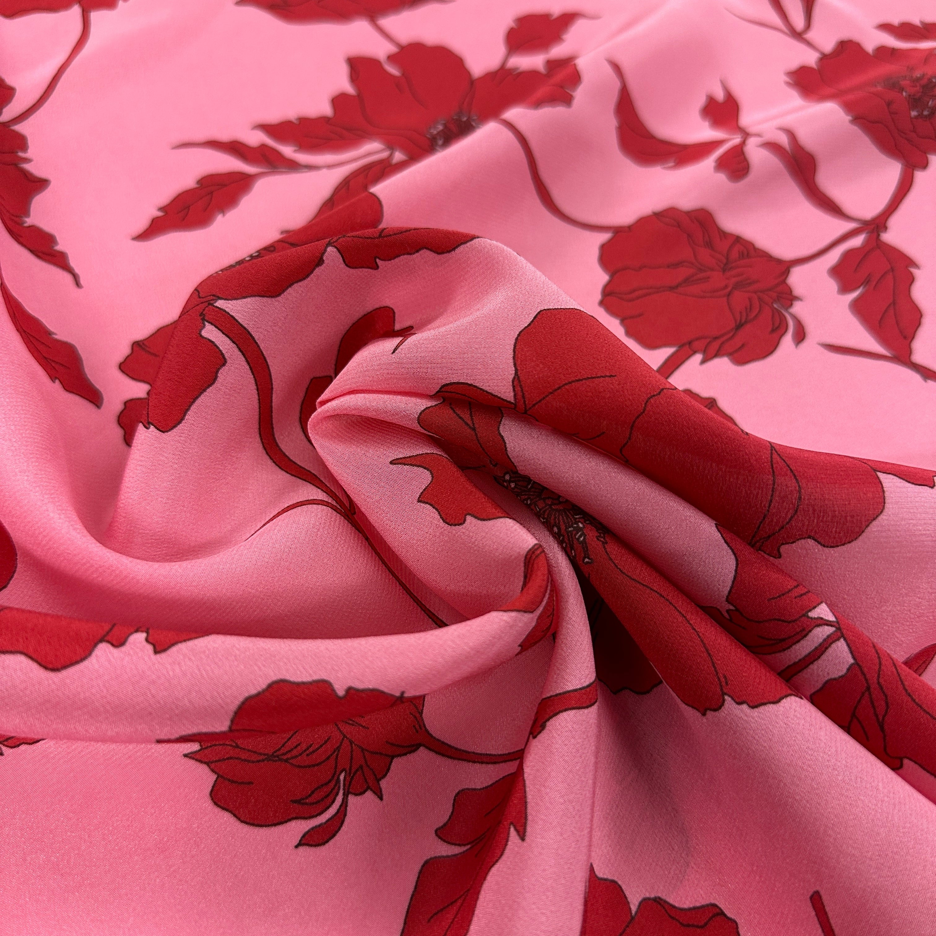 No. 2032 Seidencrepe pink rot