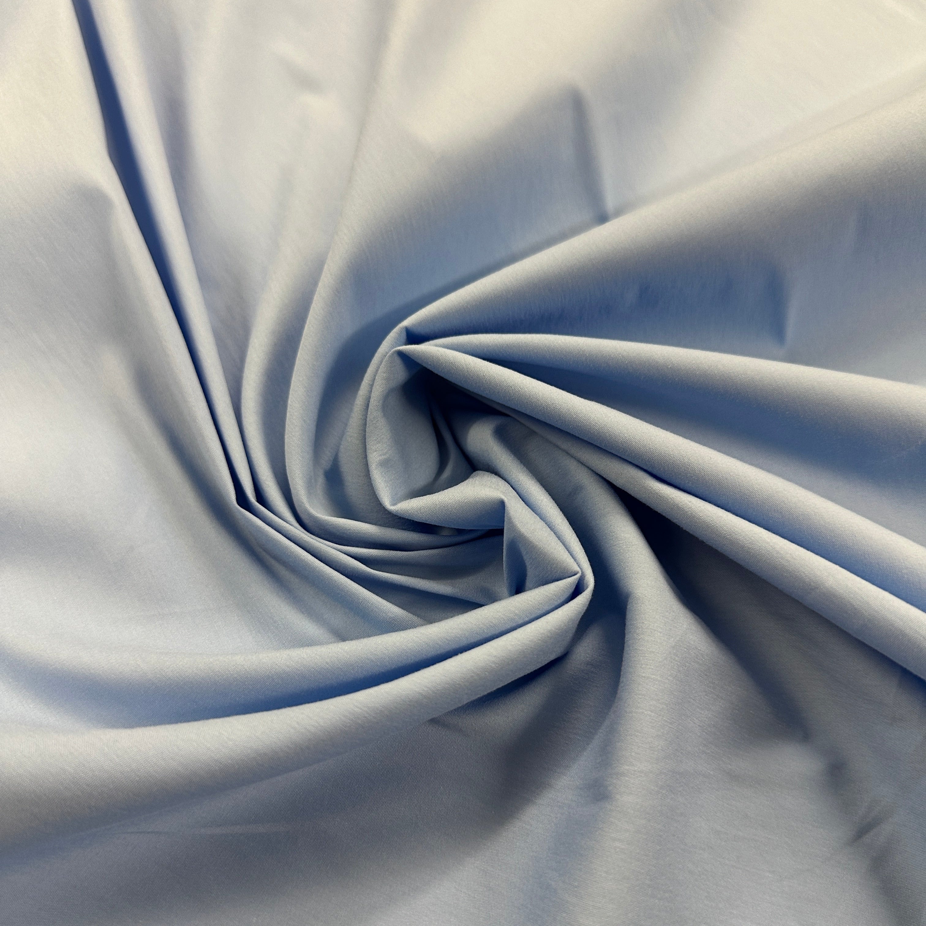No. 2044 Baumwoll-Poplin hellblau