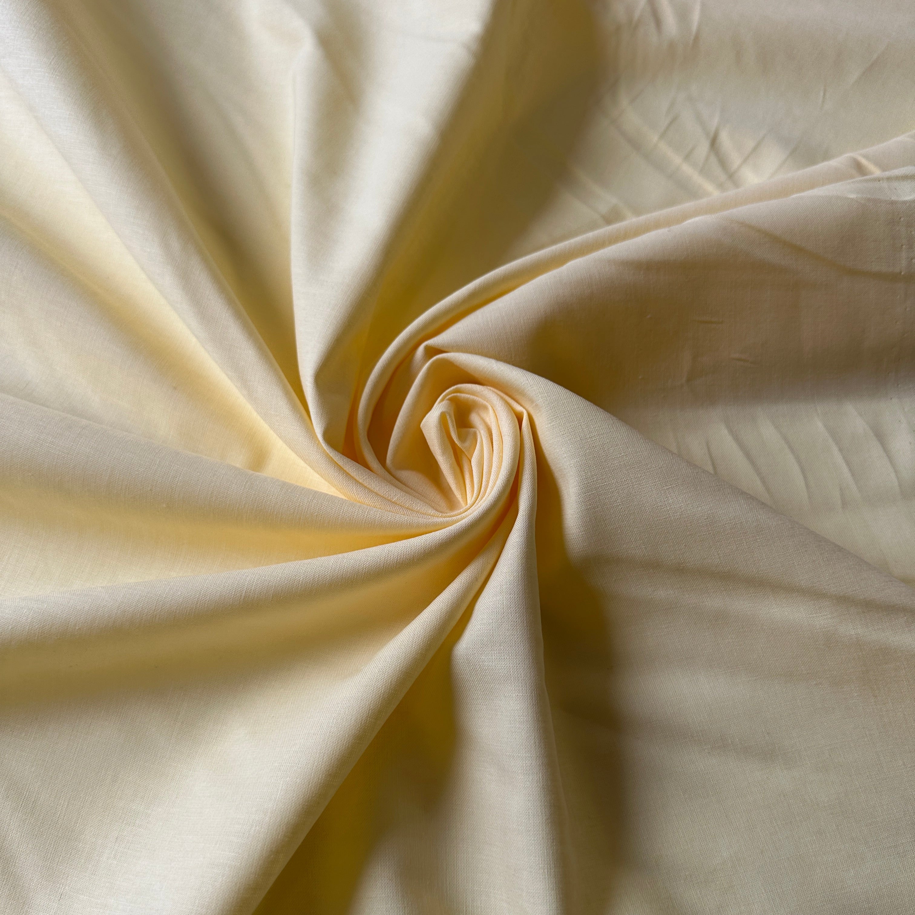 No. 1595 Baumwoll-Poplin zitronengelb GOTS