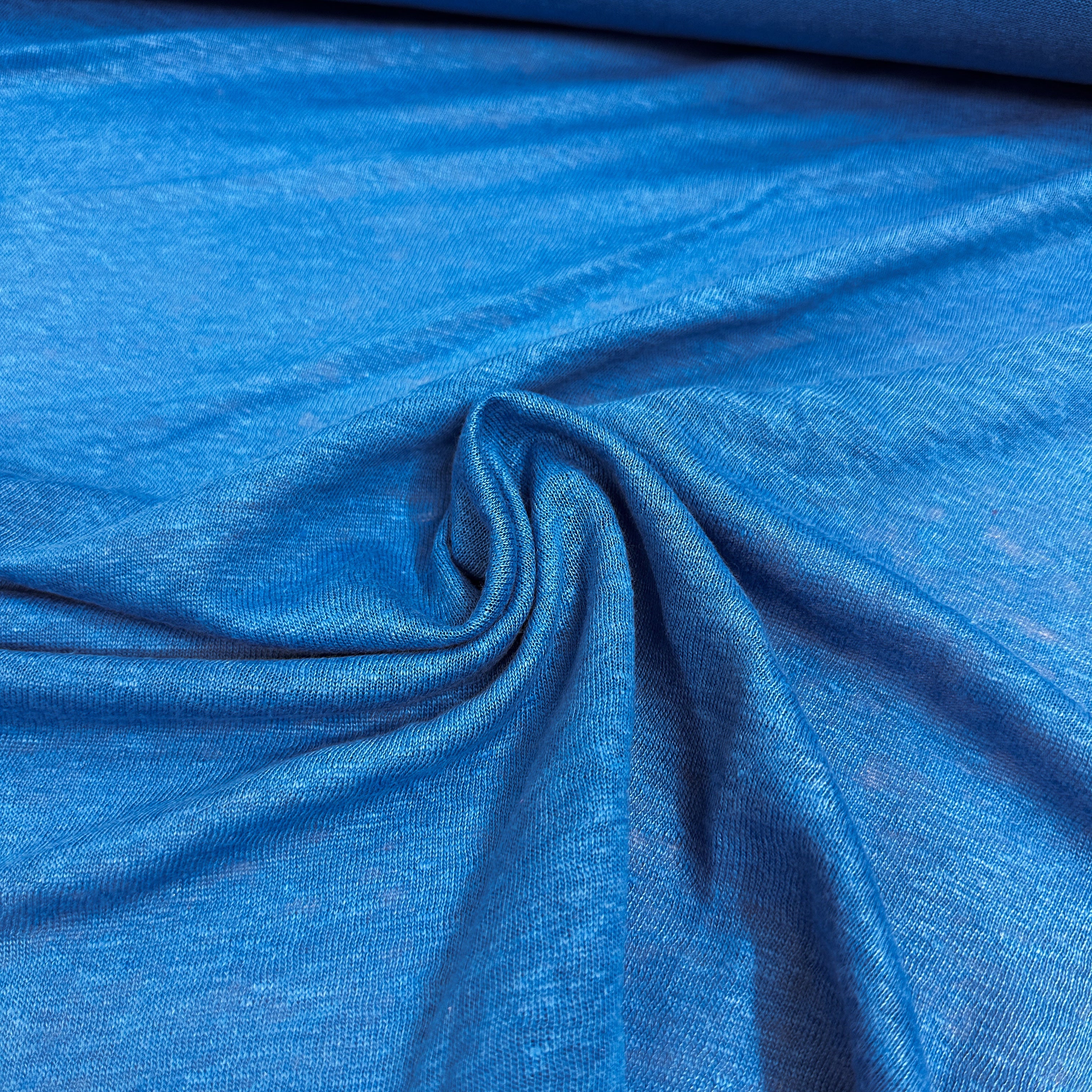 No. 1660 Leinenjersey blau