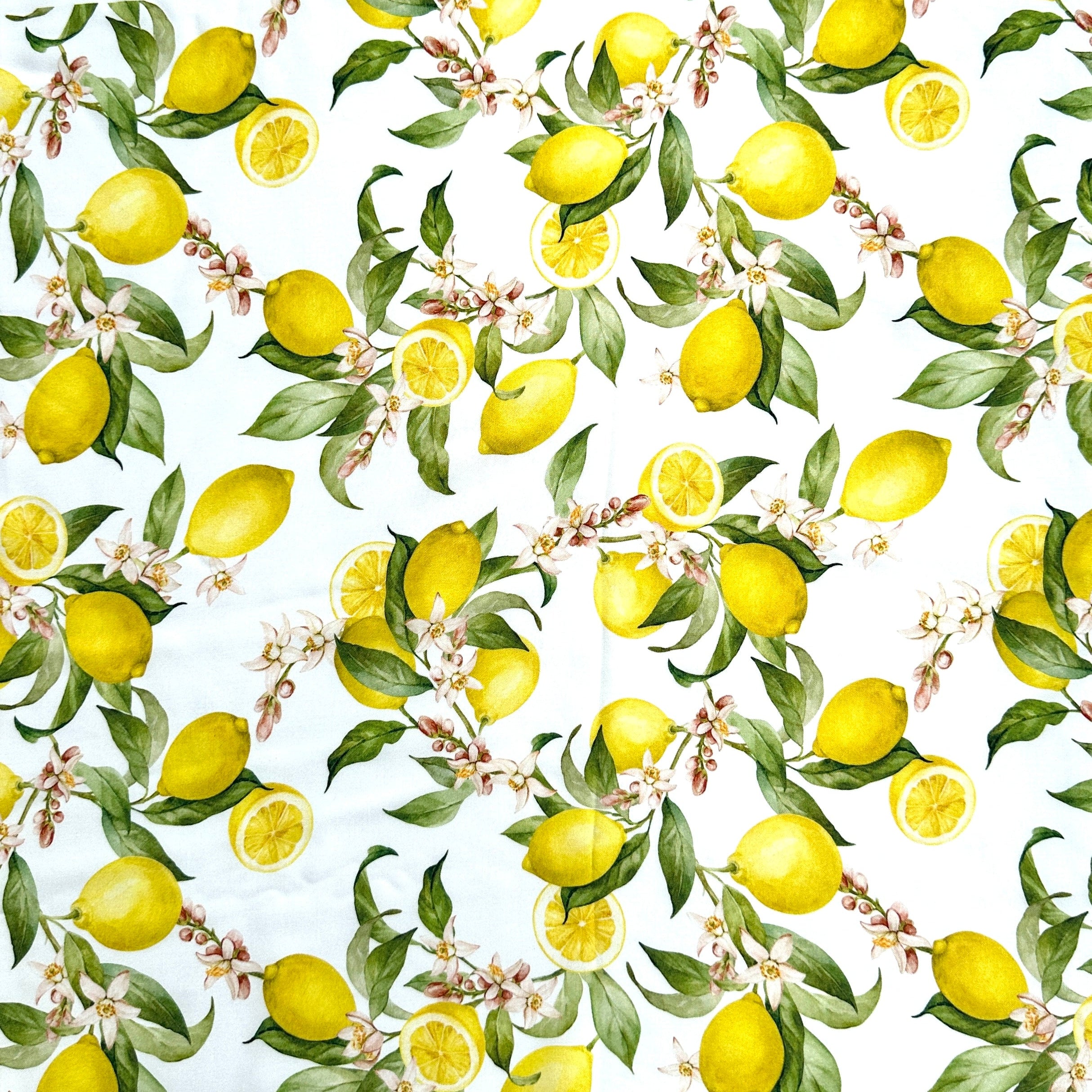 PREORDER - No. 1684 Viskoseprint Zitrone