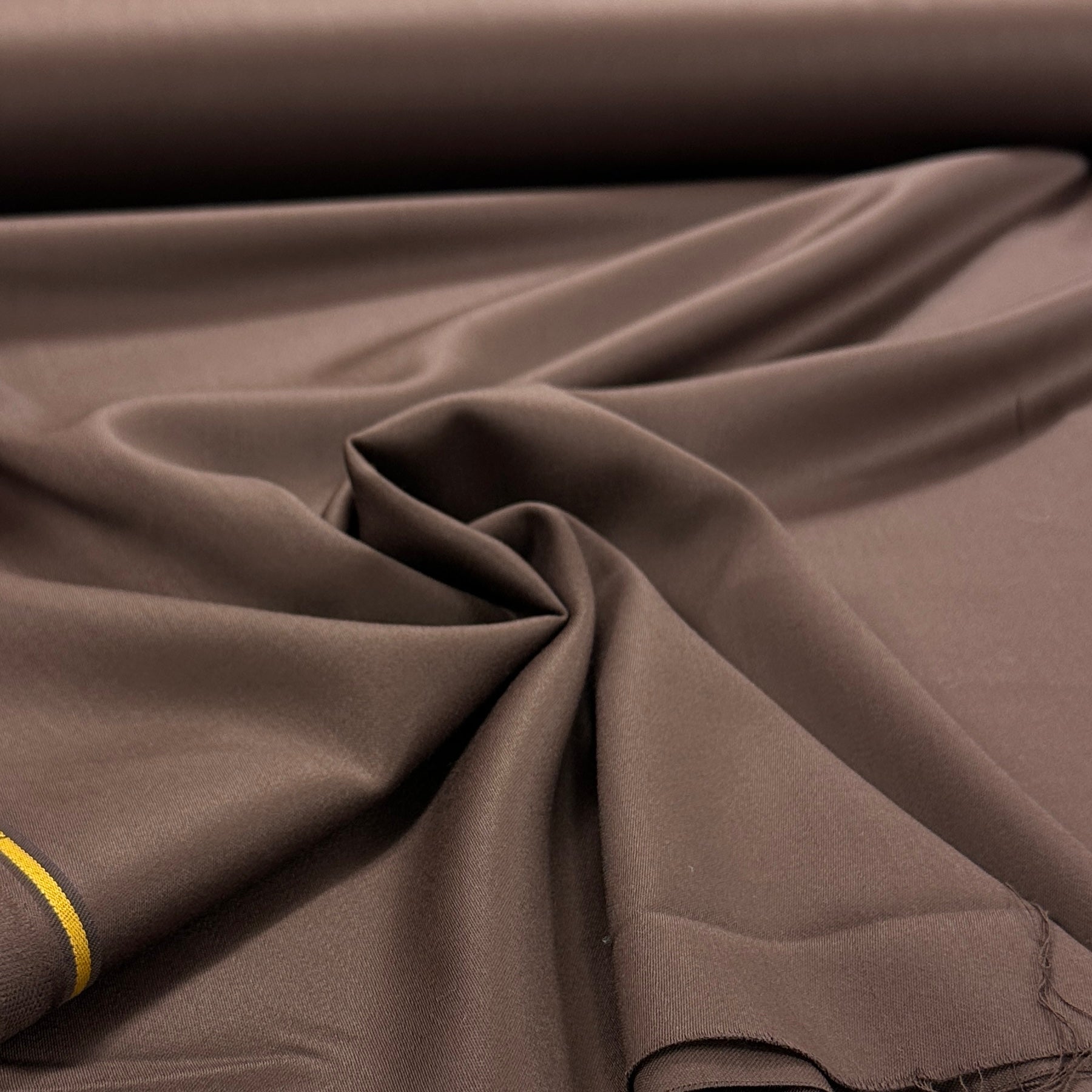 No. 1806 Woll-Stretch Satin chocolate