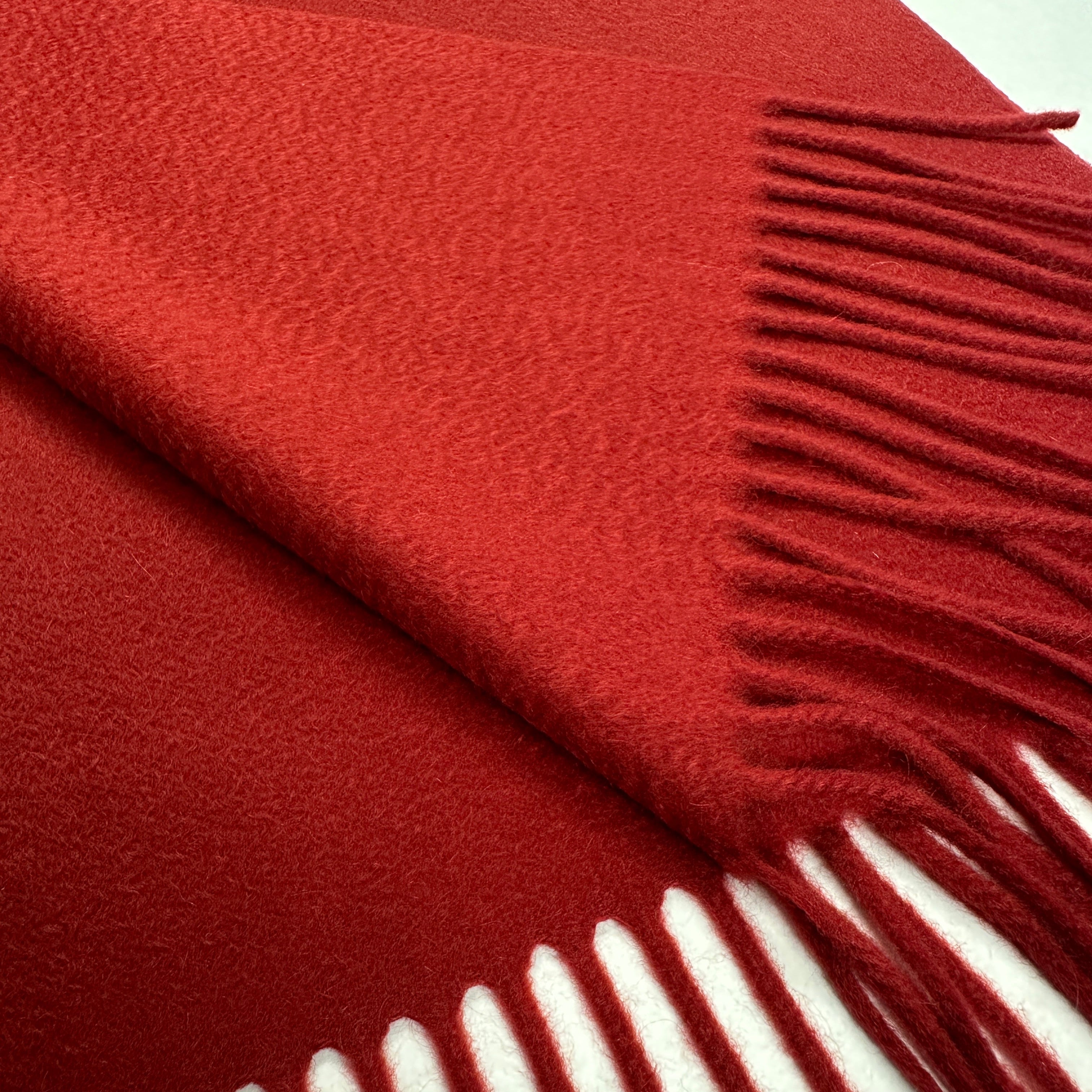 Schal 100% Kaschmir wine red LP