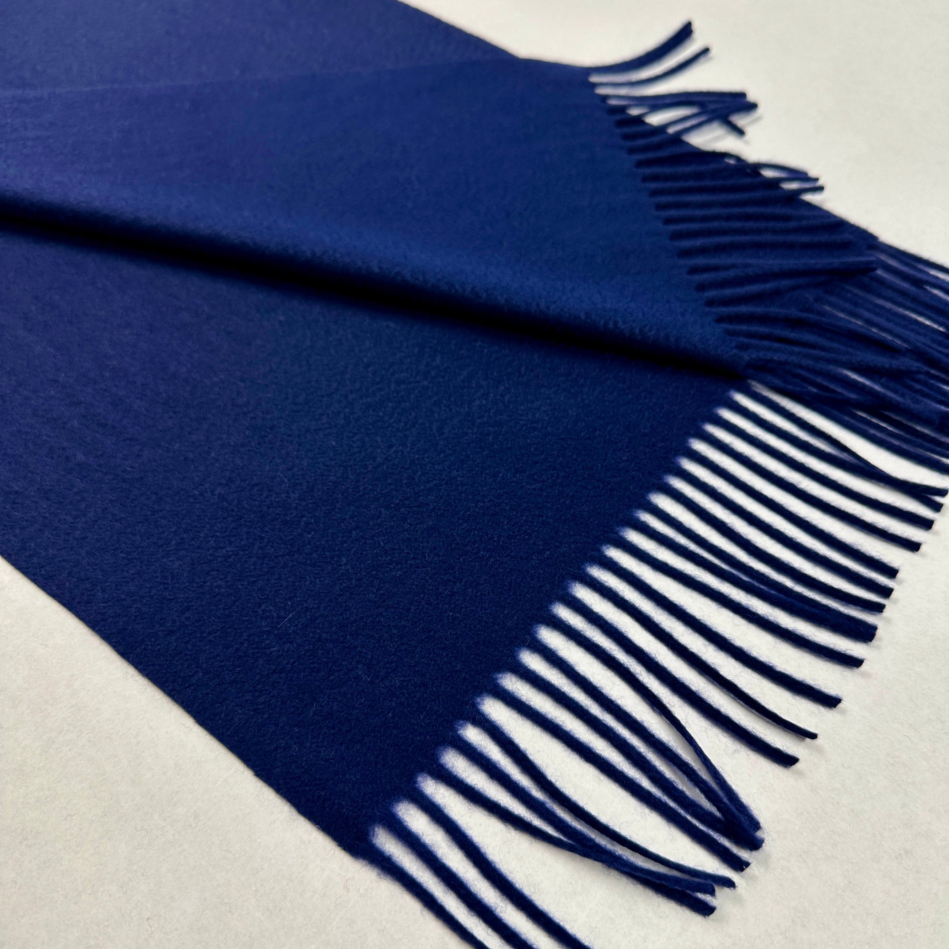 Schal 100% Kaschmir Sapphire blue LP