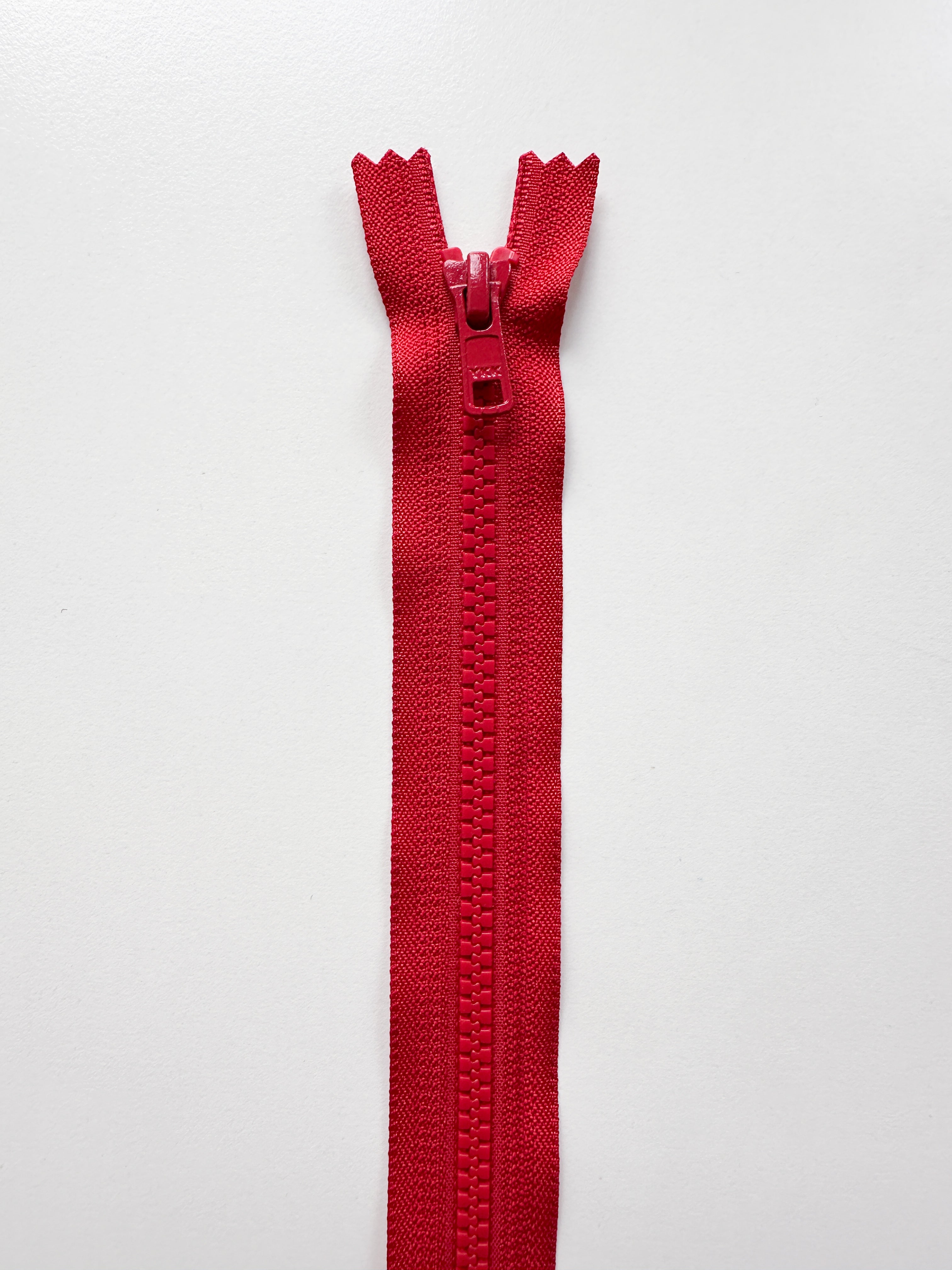 YKK Vislon plastic zippers