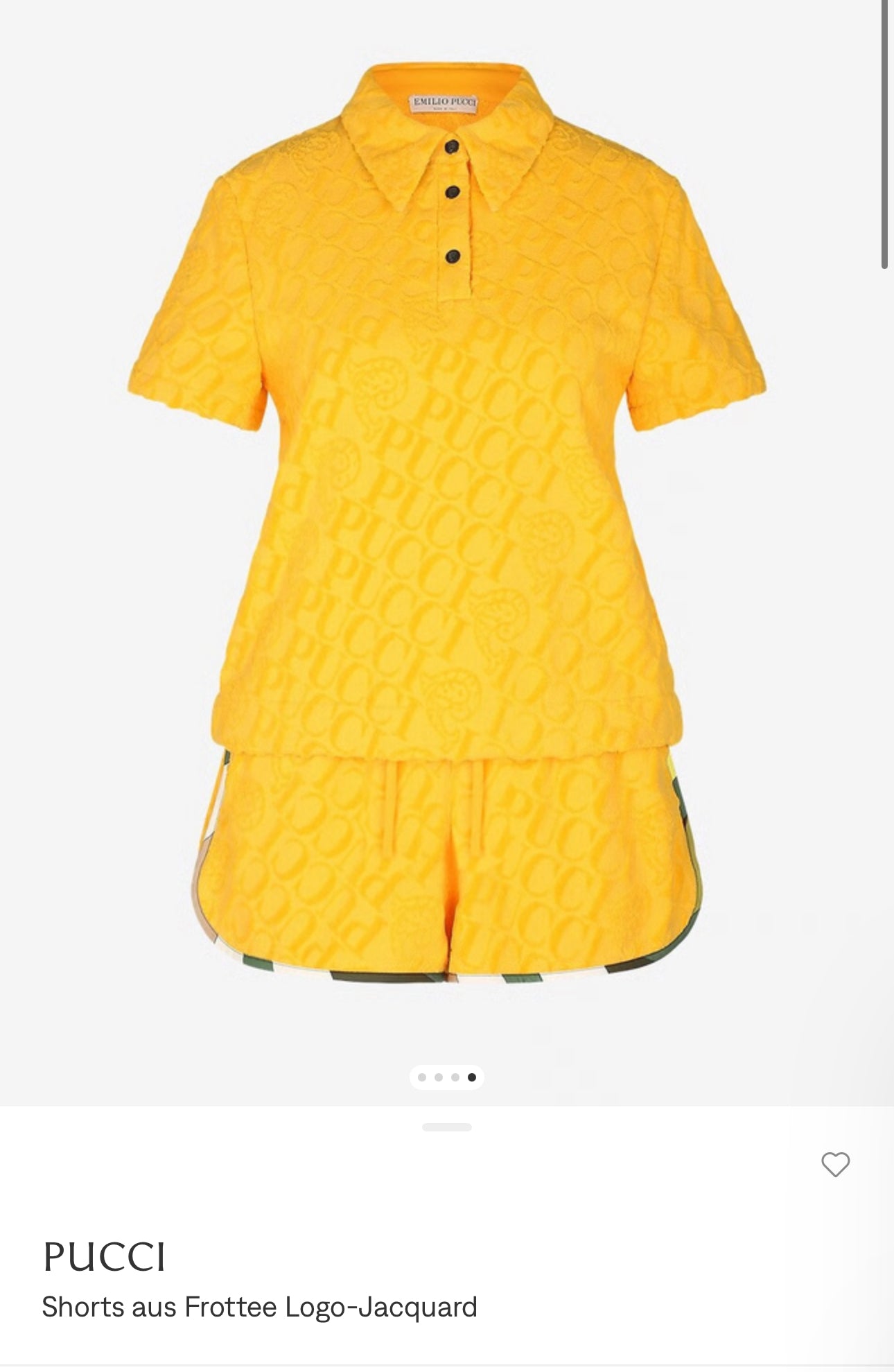 No. 1866 - Frottee Baumwolle gelb Pu**i