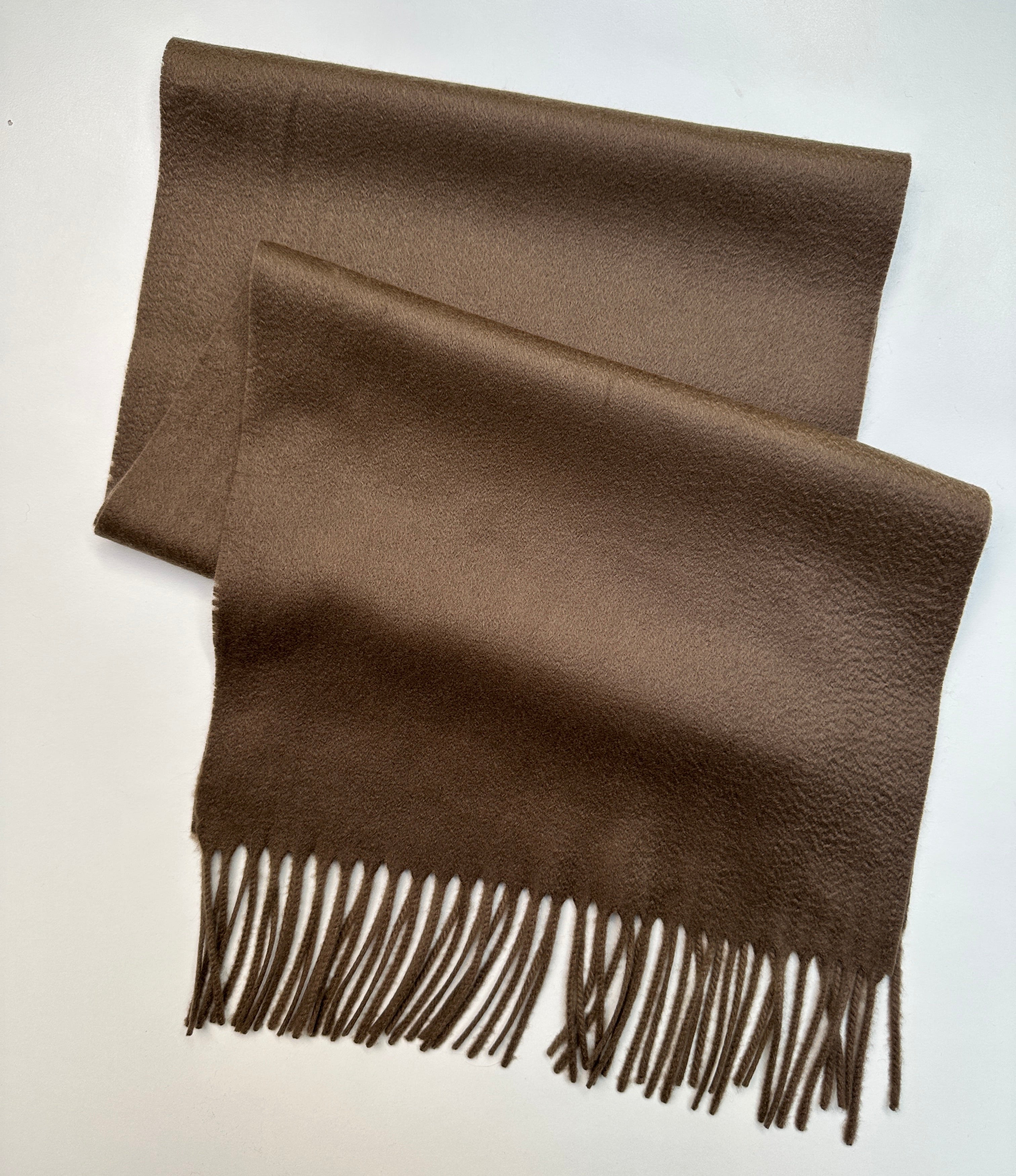 Schal 100% Kaschmir Mokka