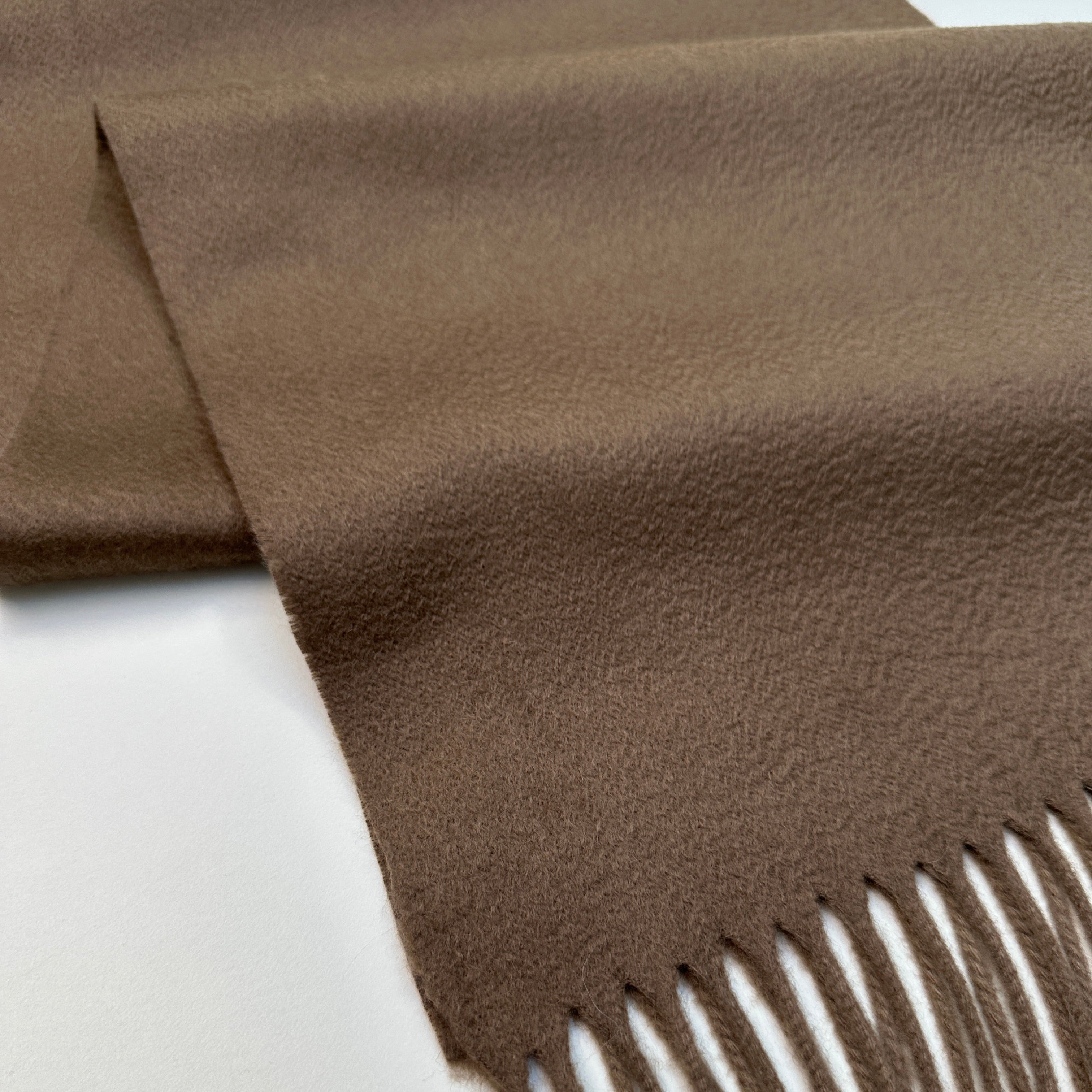 Schal 100% Kaschmir Mokka