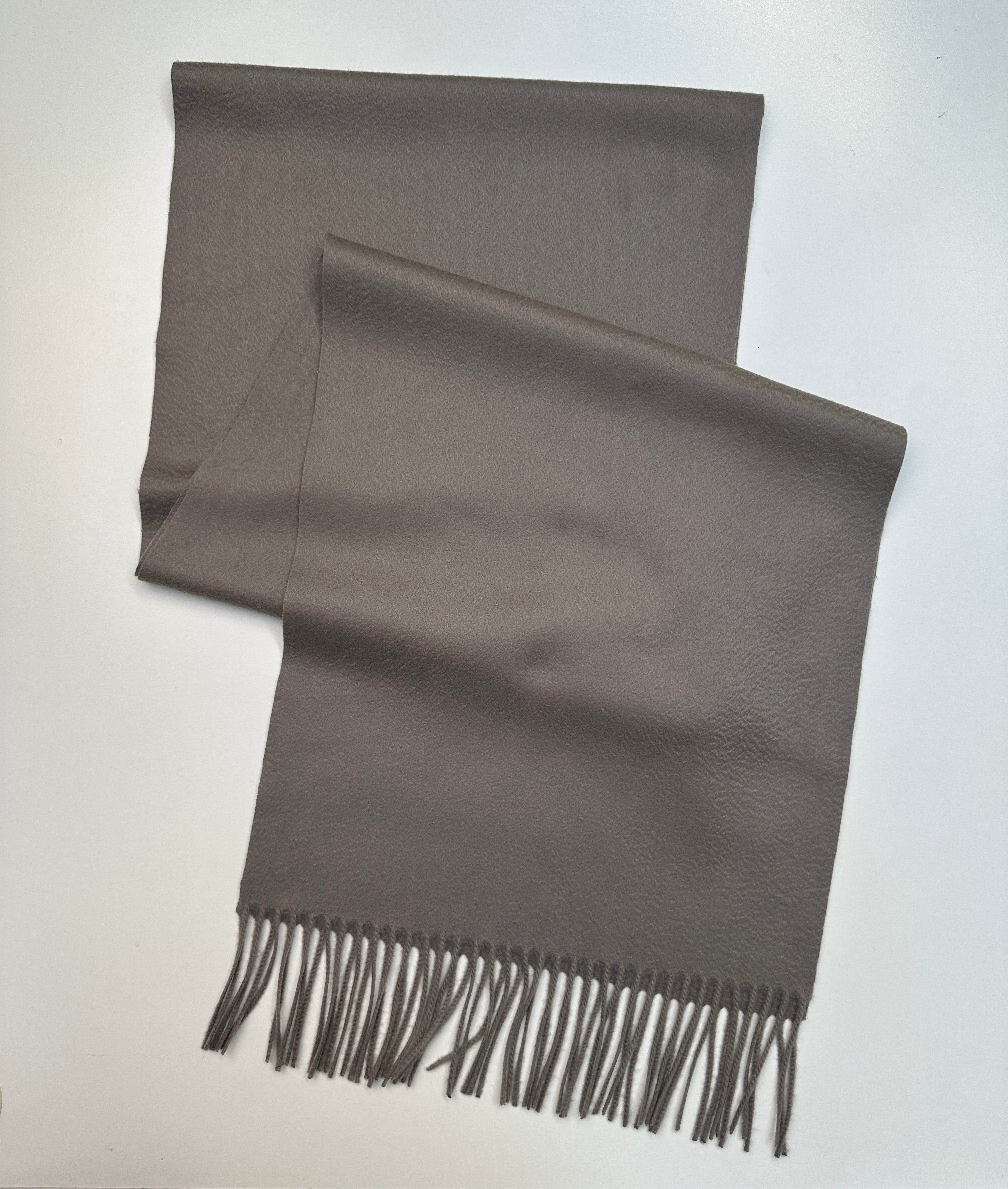 Schal 100% Kaschmir taupe