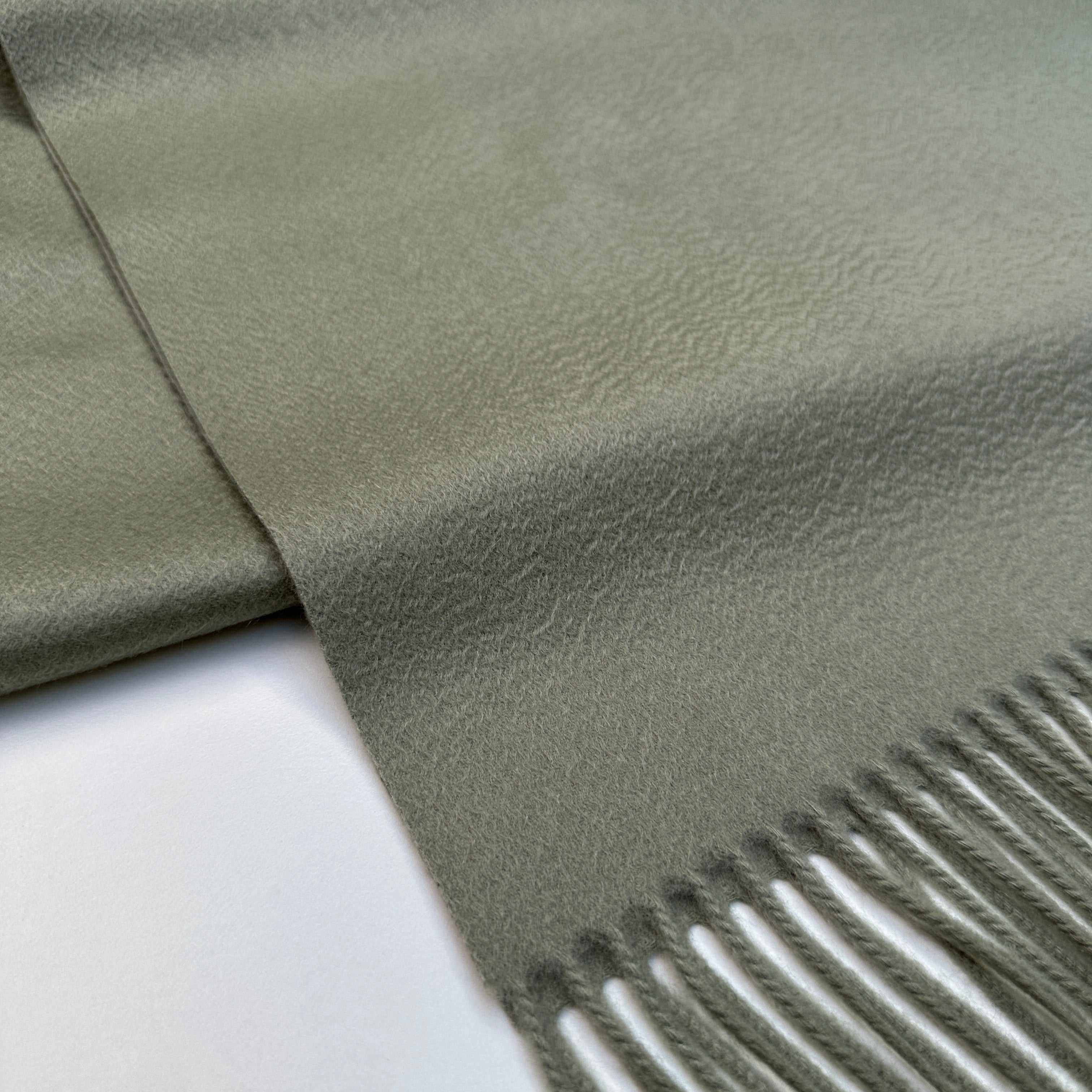 Schal 100% Kaschmir Salbei