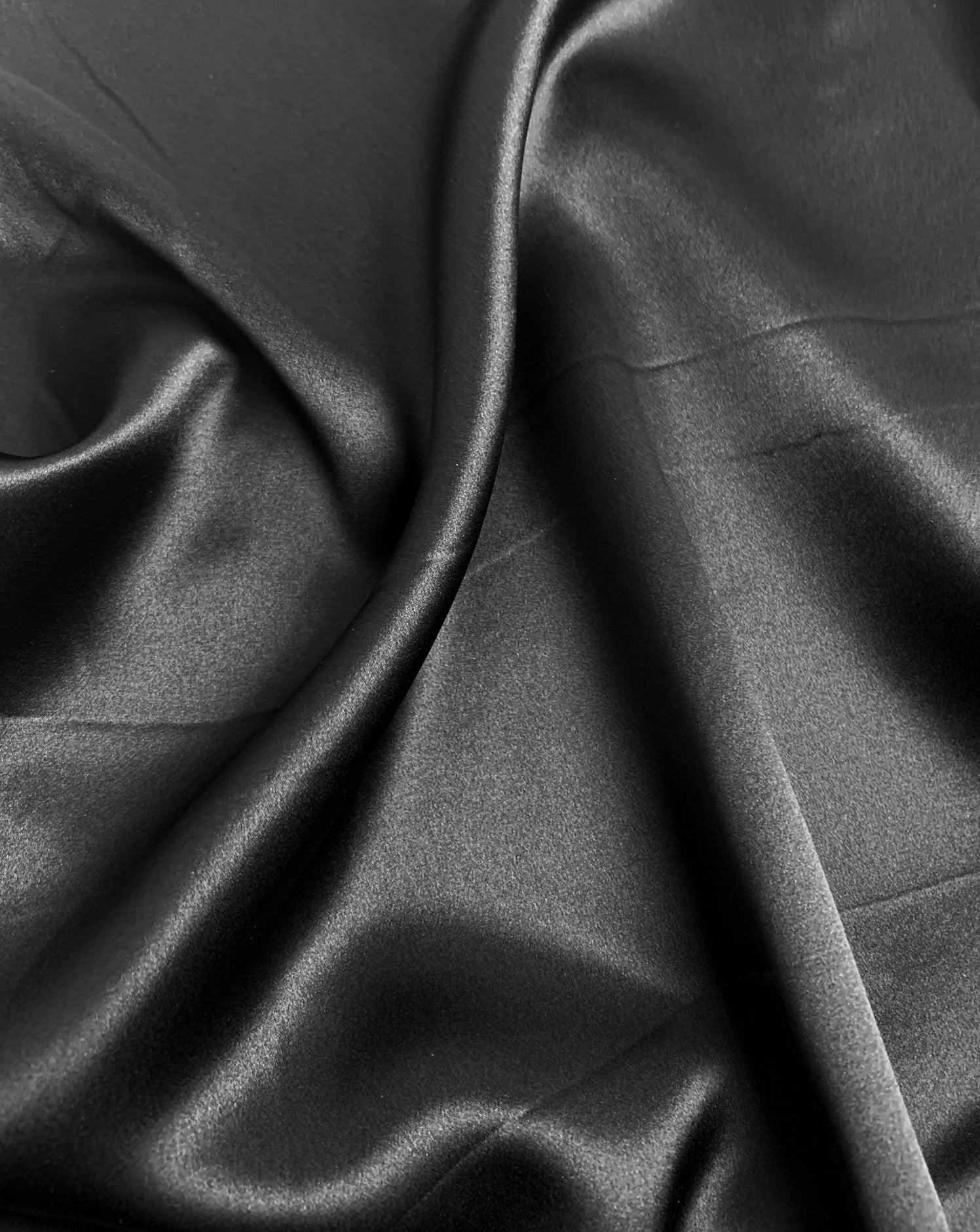 No. 1100 silk satin black