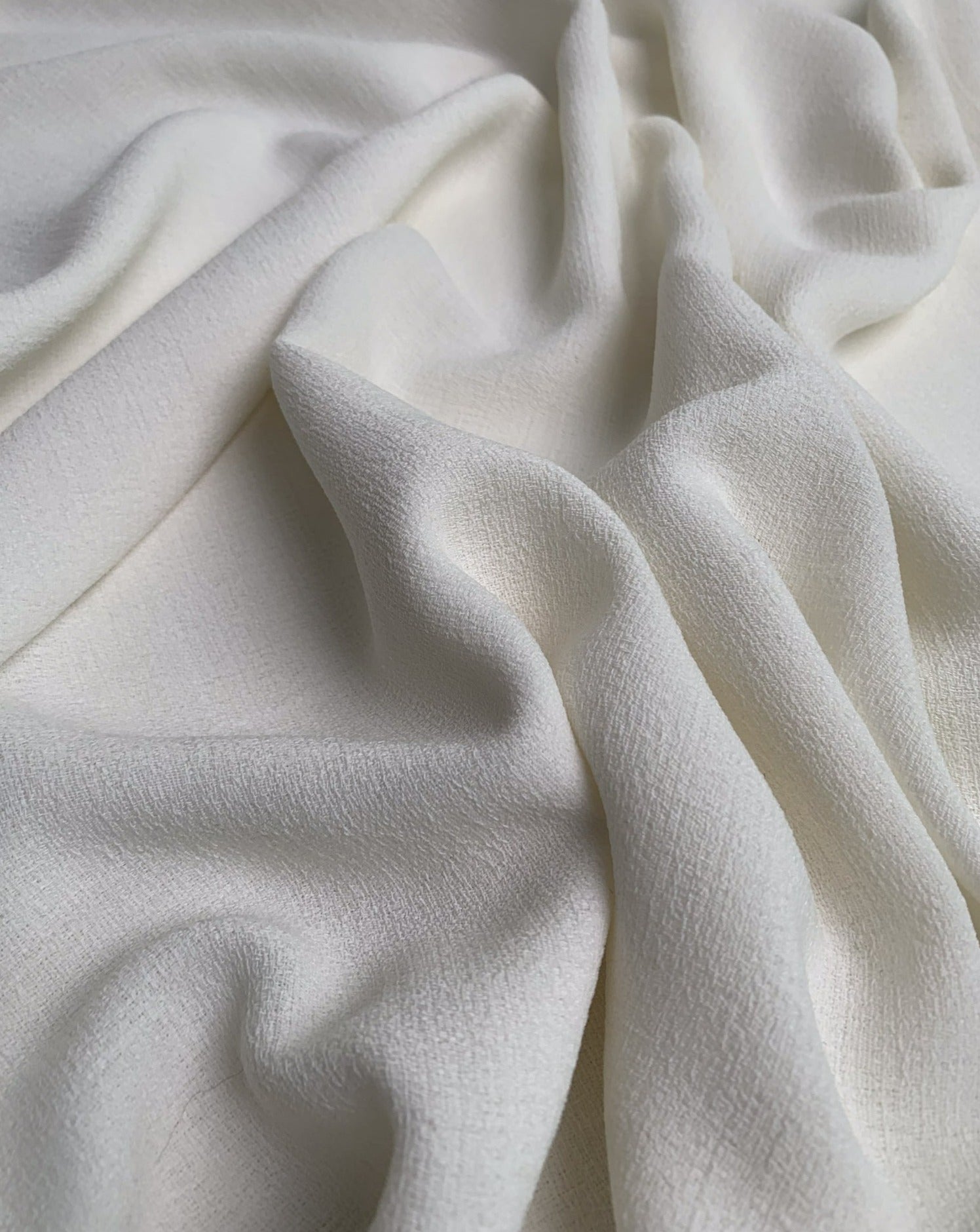 No. 1076 cream white fabric with structure