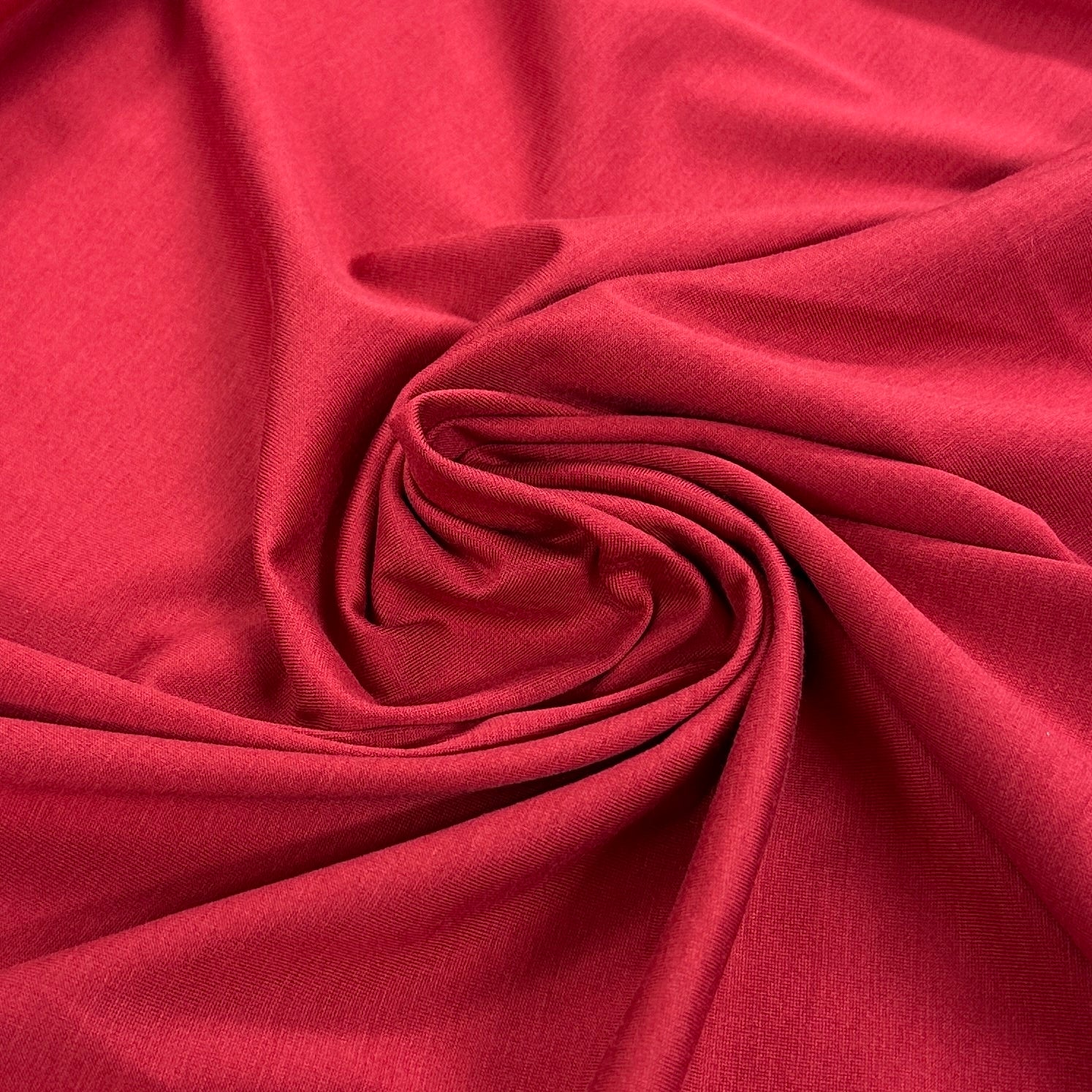 No. 1877 Single Jersey Seidenmischung karminrot Loro P.