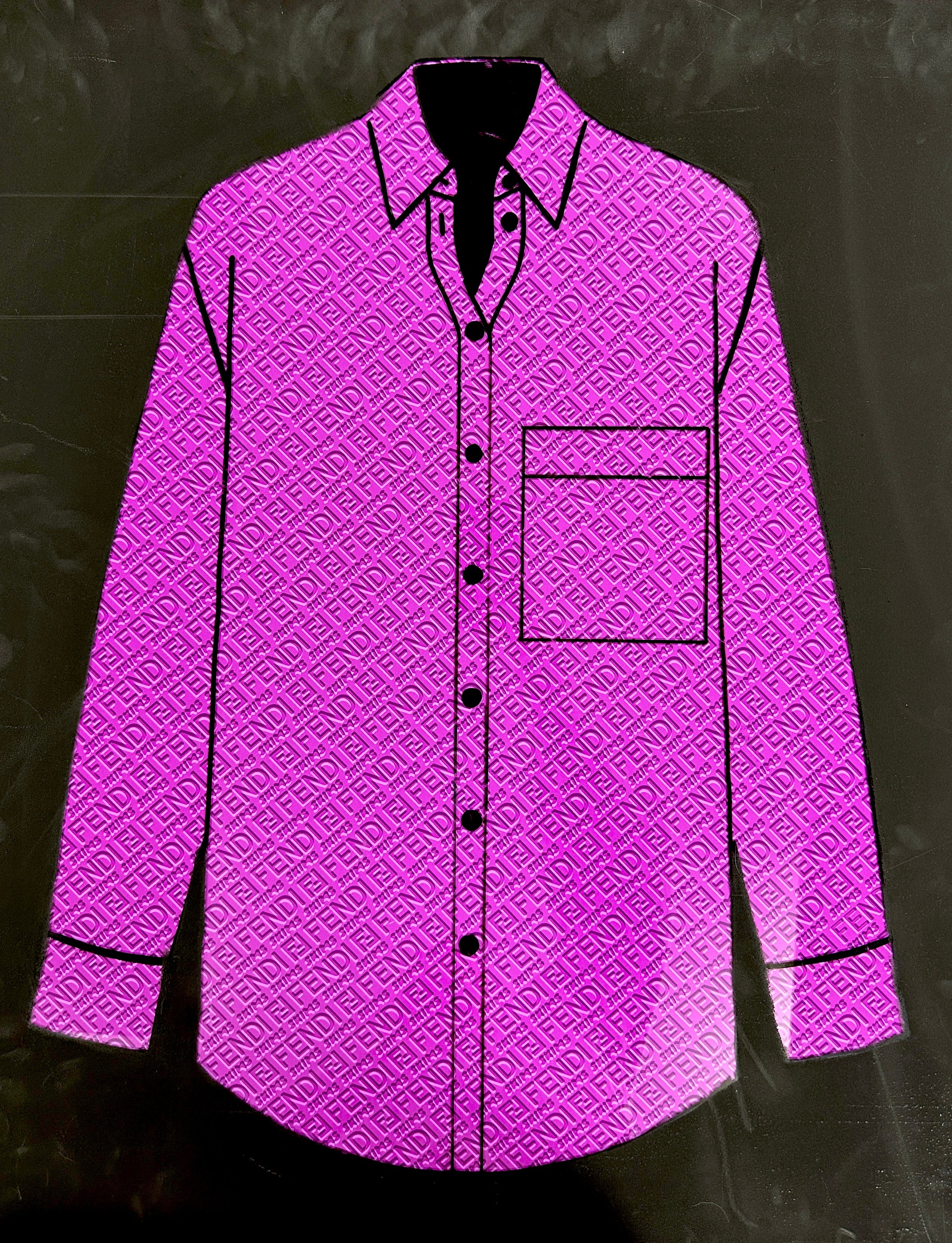 No. 1894 Sport- und Badelycra pink F*ndi