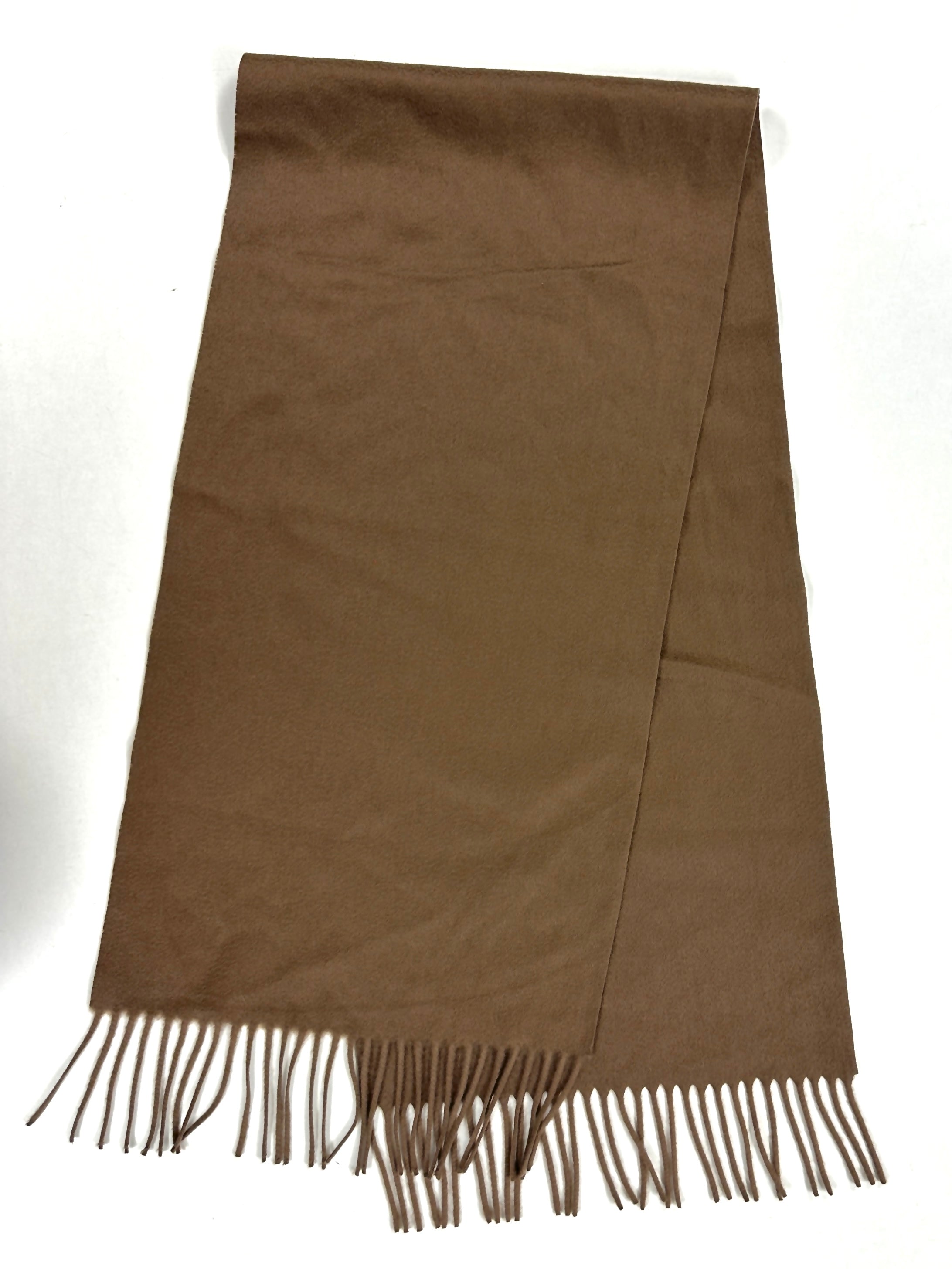 No. 1924 - Schal 100% Kaschmir capuccino