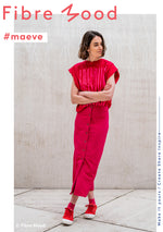 No. 811 Seersucker magenta