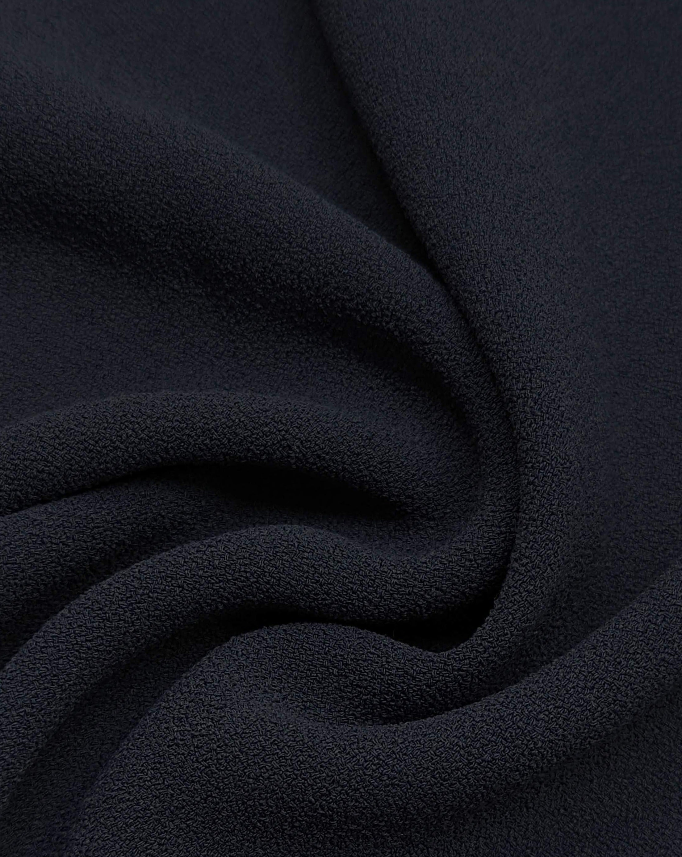 No. 728 Heavy Bouclé Crepe dark blue