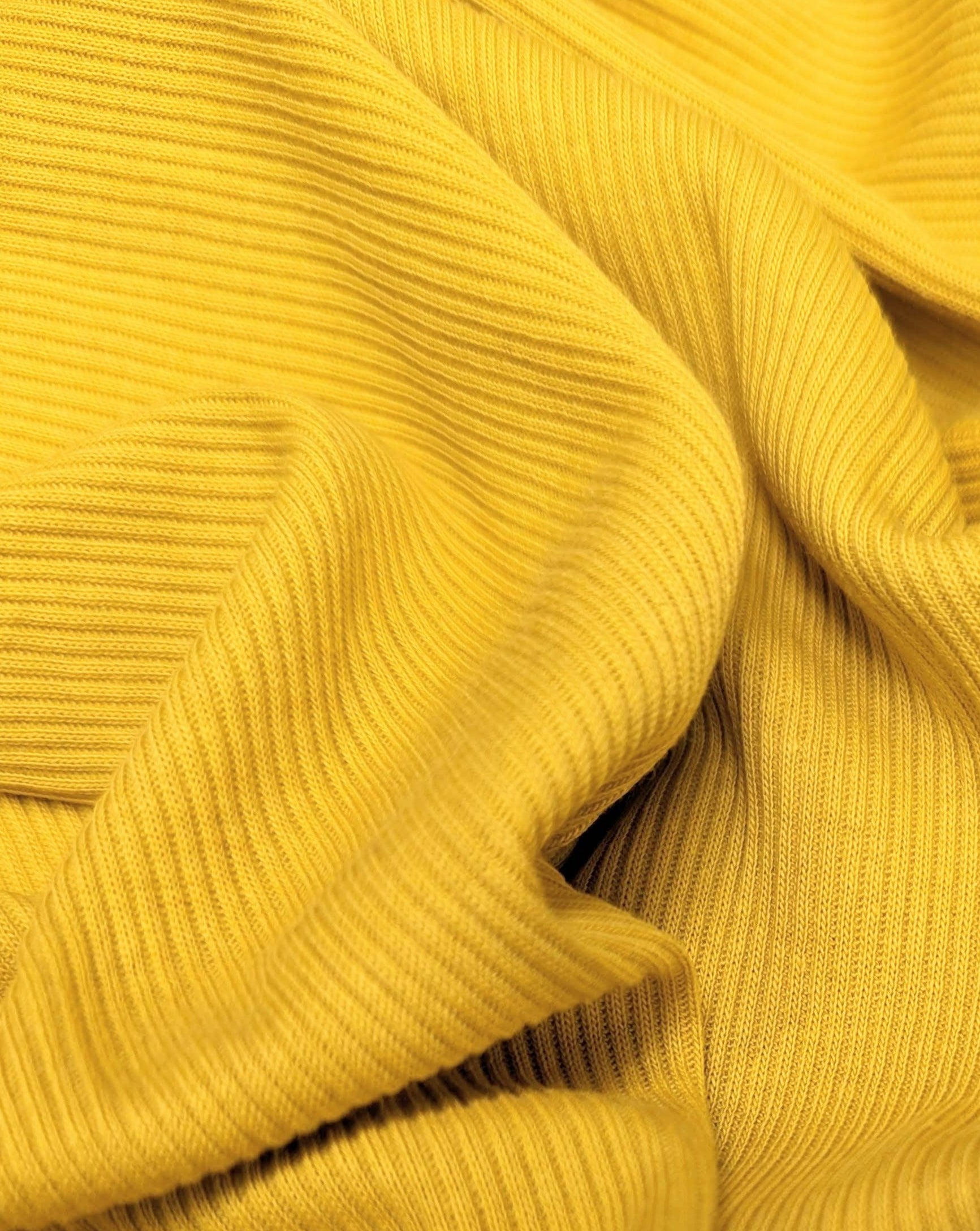 No. 1056 rib jersey yellow