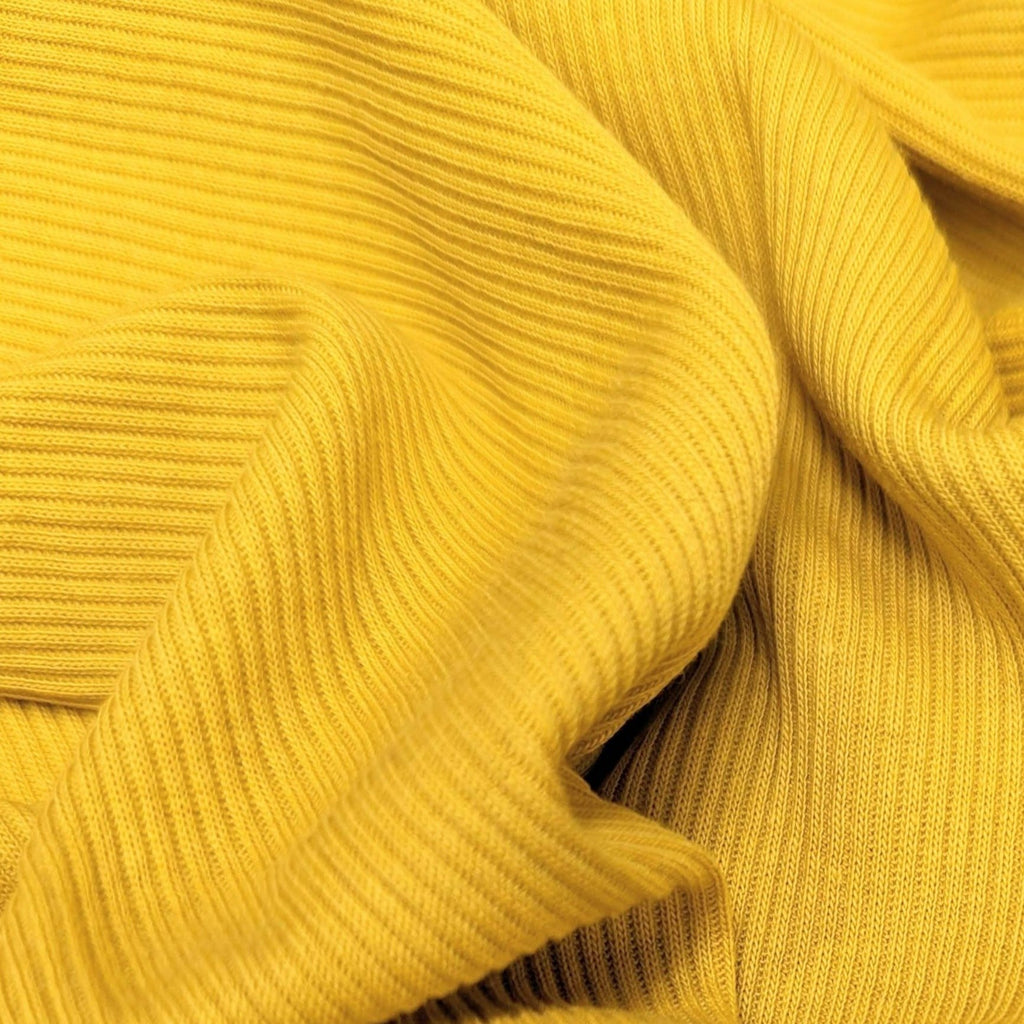 Rib jersey yellow