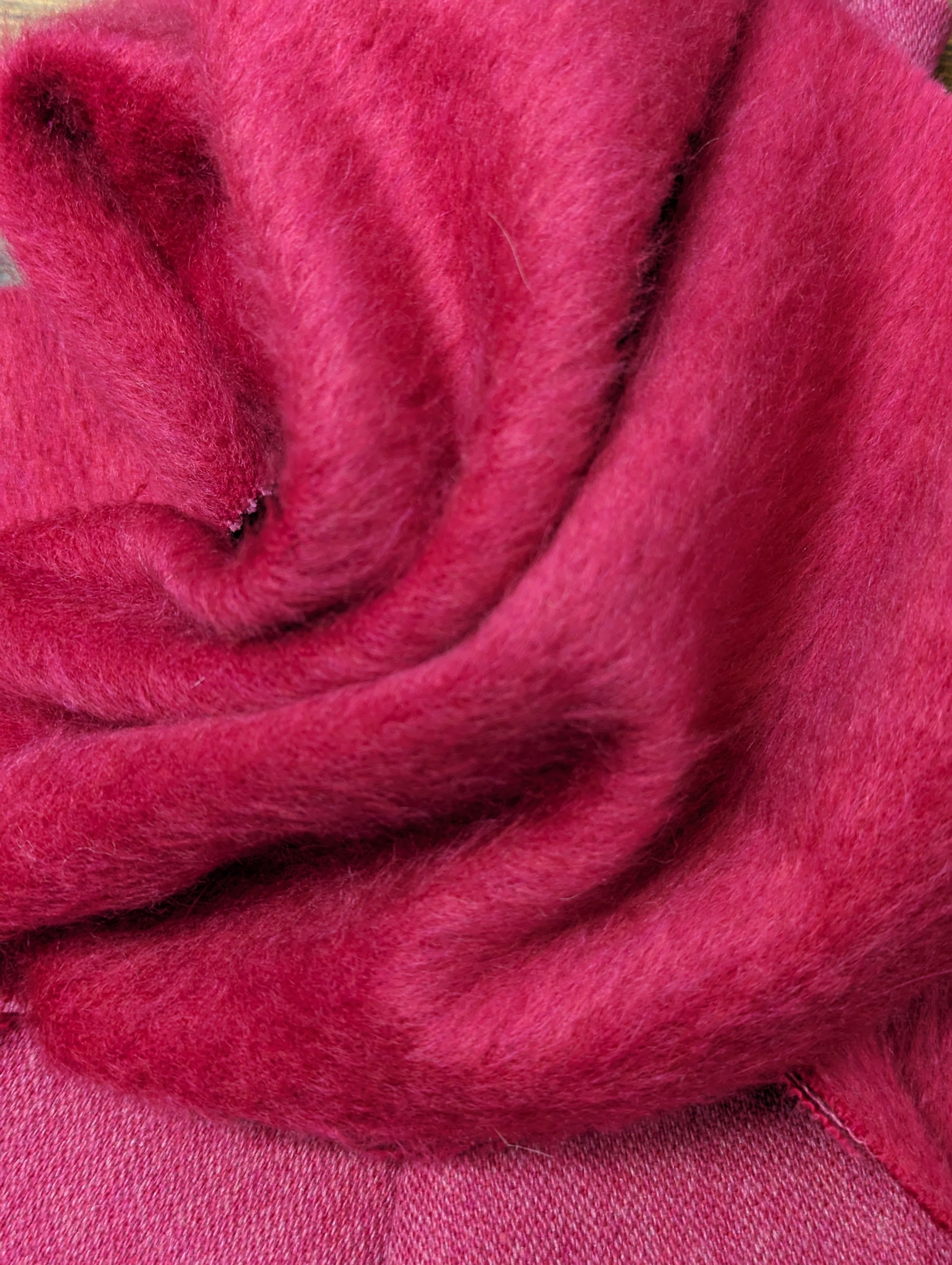 No. 984 Mantelstoff Wolle pink