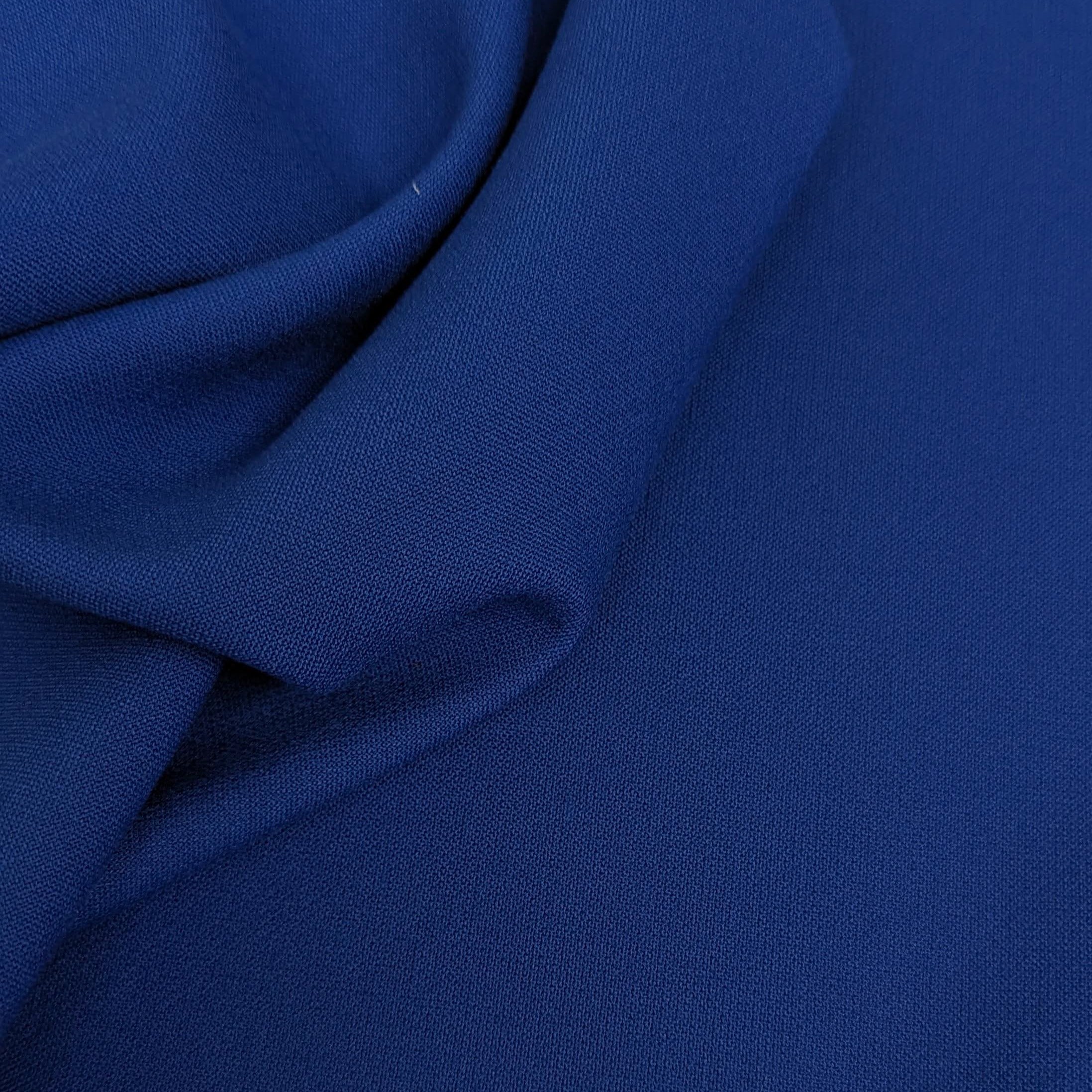 No. 1303 elastischer Hosenstoff - azurblau | mehrere Abschnitte