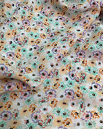 No. 841 viscose with floral print