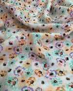 No. 841 viscose with floral print