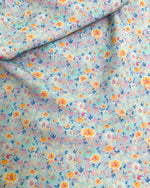 "New" viscose with floral print
