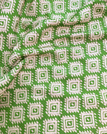 "New" viscose with an abstract print