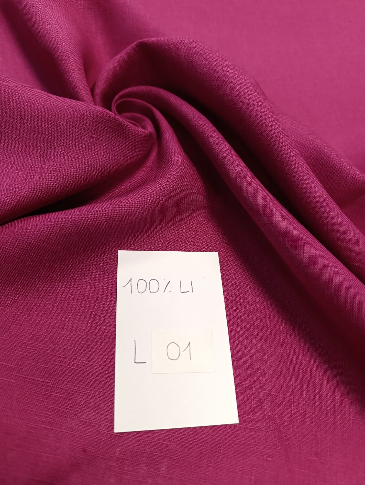 No. 1642 Leinen magenta