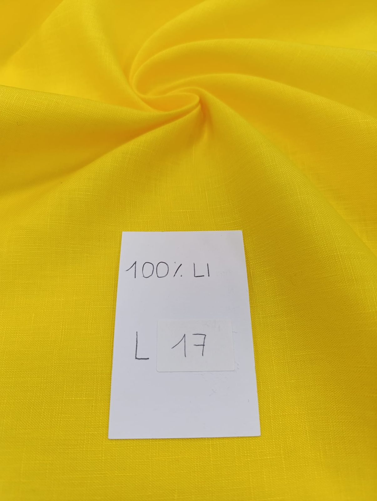 No. 1643 Leinen sonnengelb