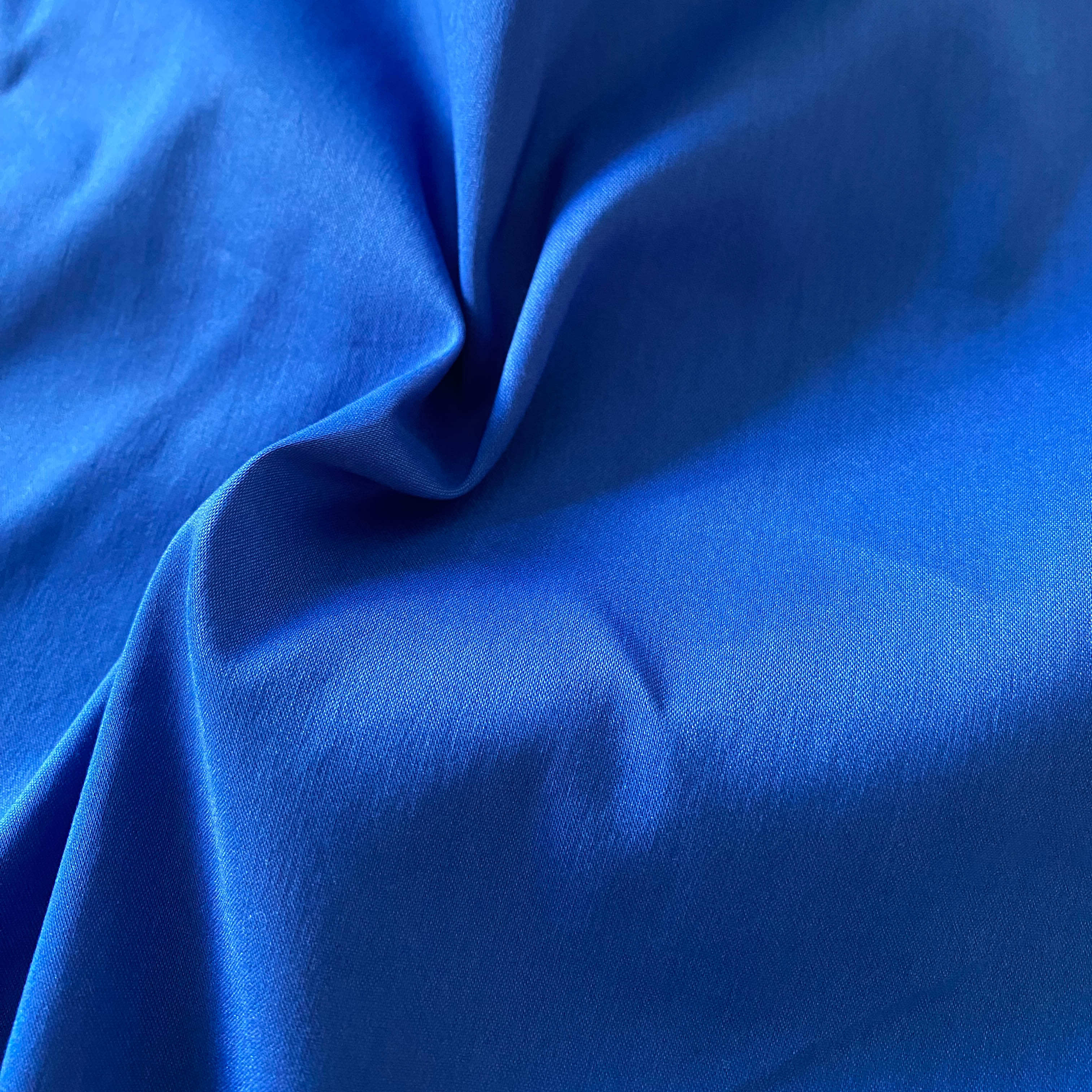 No. 1319 Baumwoll Poplin Stretch blau | mehrere Abschnitte