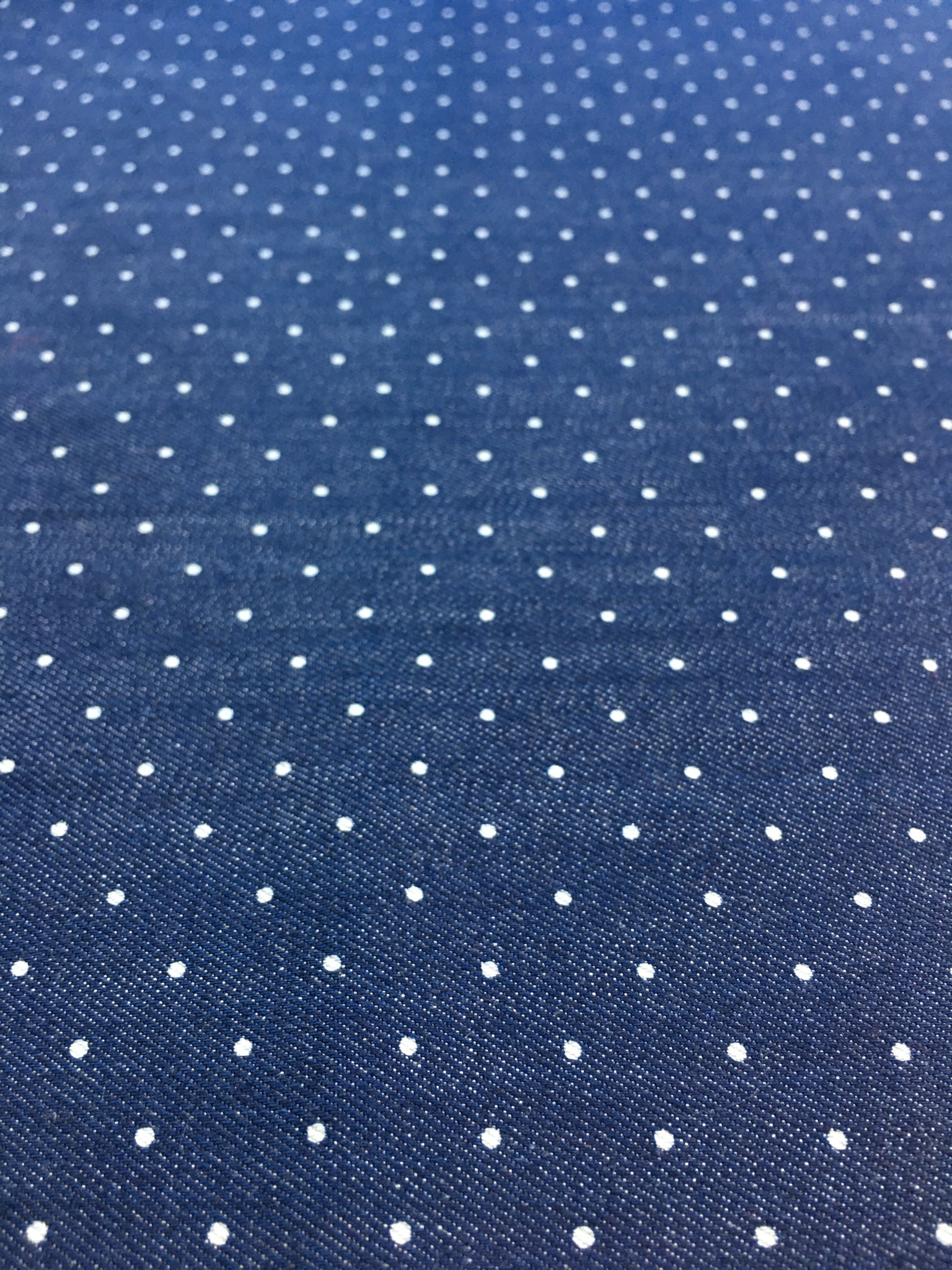 No. 1030 cotton jeans polka dots